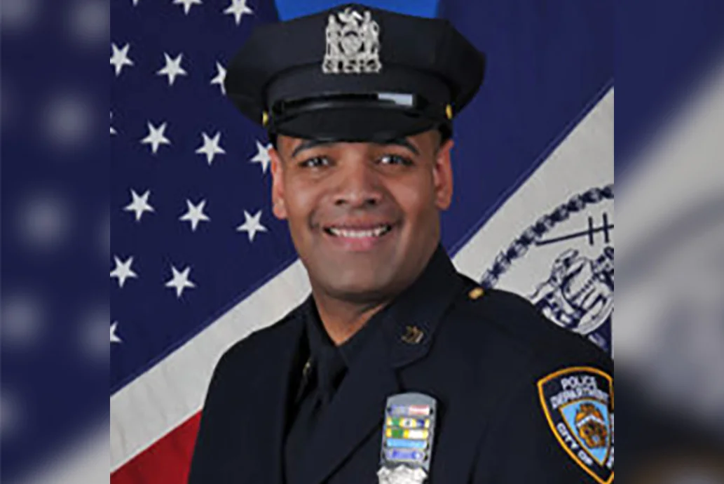 Three indicted after trace of gun used to wound New York officer