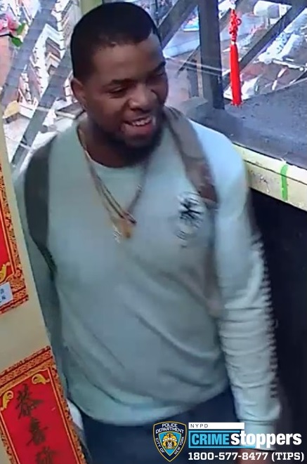 The man suspected of raping a woman in a Flushing massage room. Photo courtesy of the NYPD.