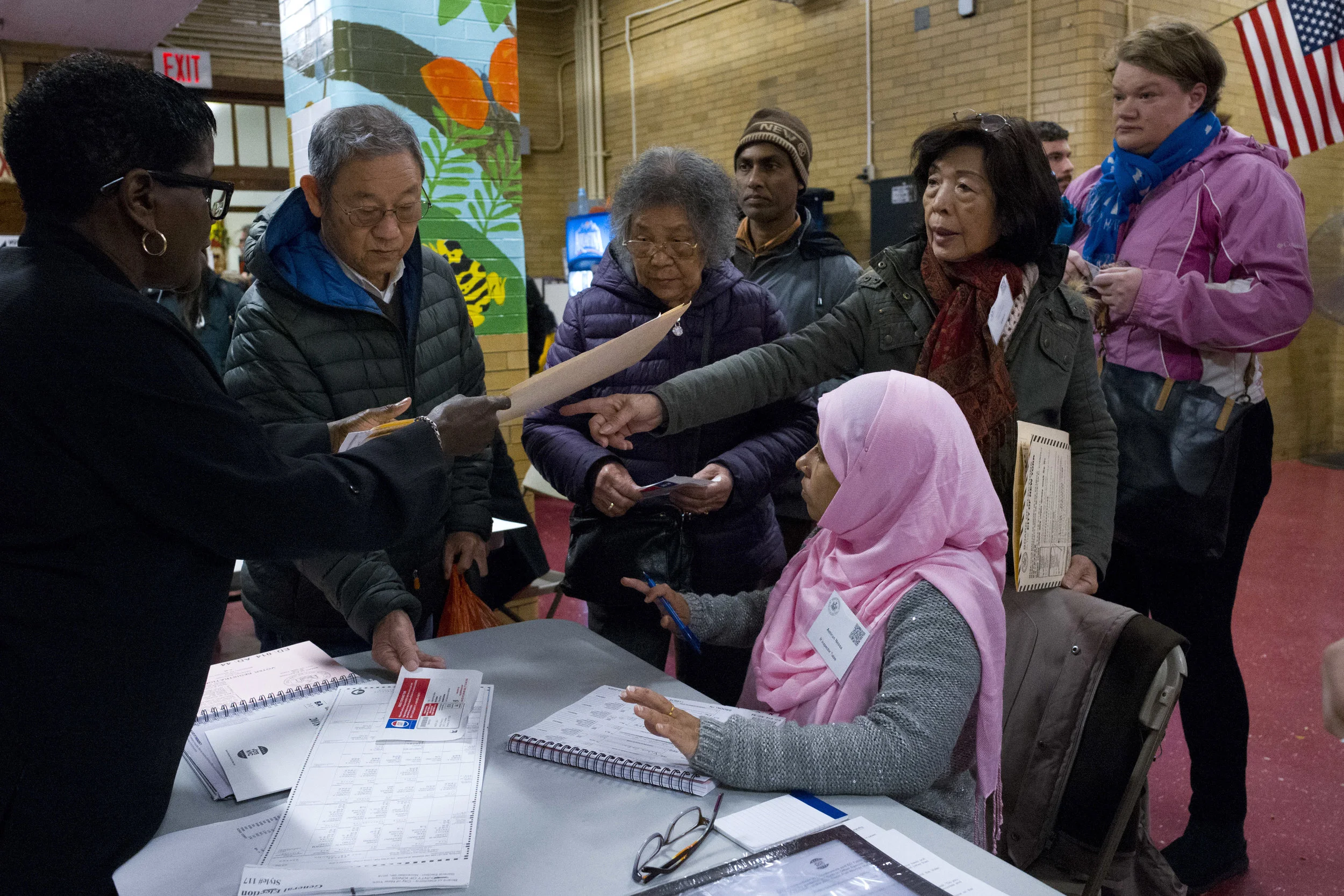 New York City voters cast their ballots in the 2018 Midterm Election. Mark Lennihan/AP Photo, File