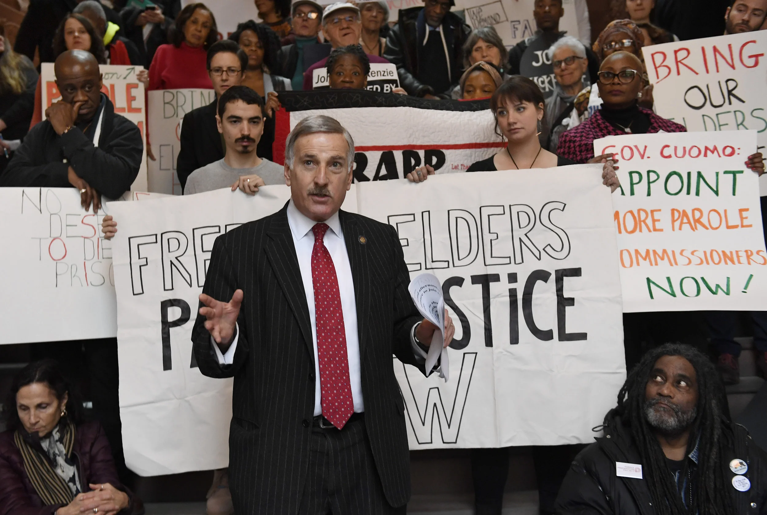 Assemblymember David Weprin, chair of the Assembly’s Committee on Correction, hailed the new law. AP Photo.