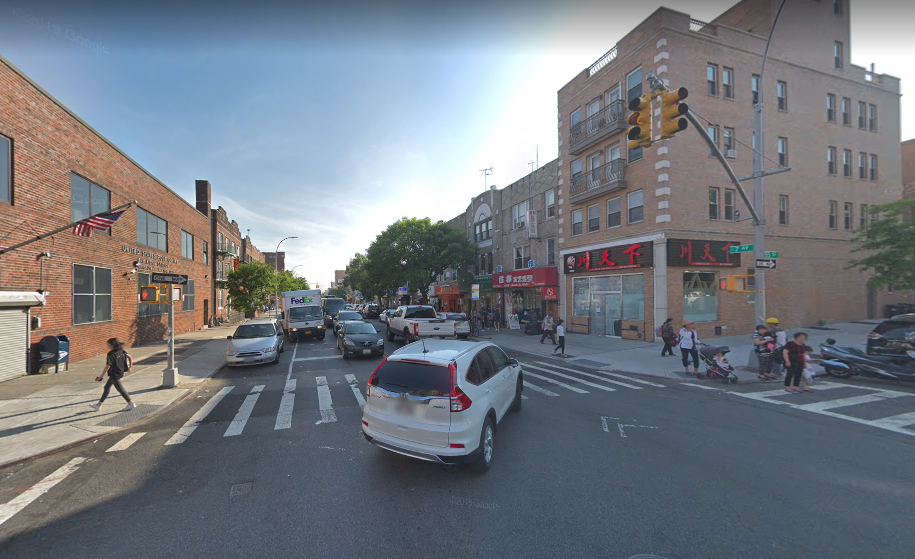 Woodhaven resident strikes woman with box truck