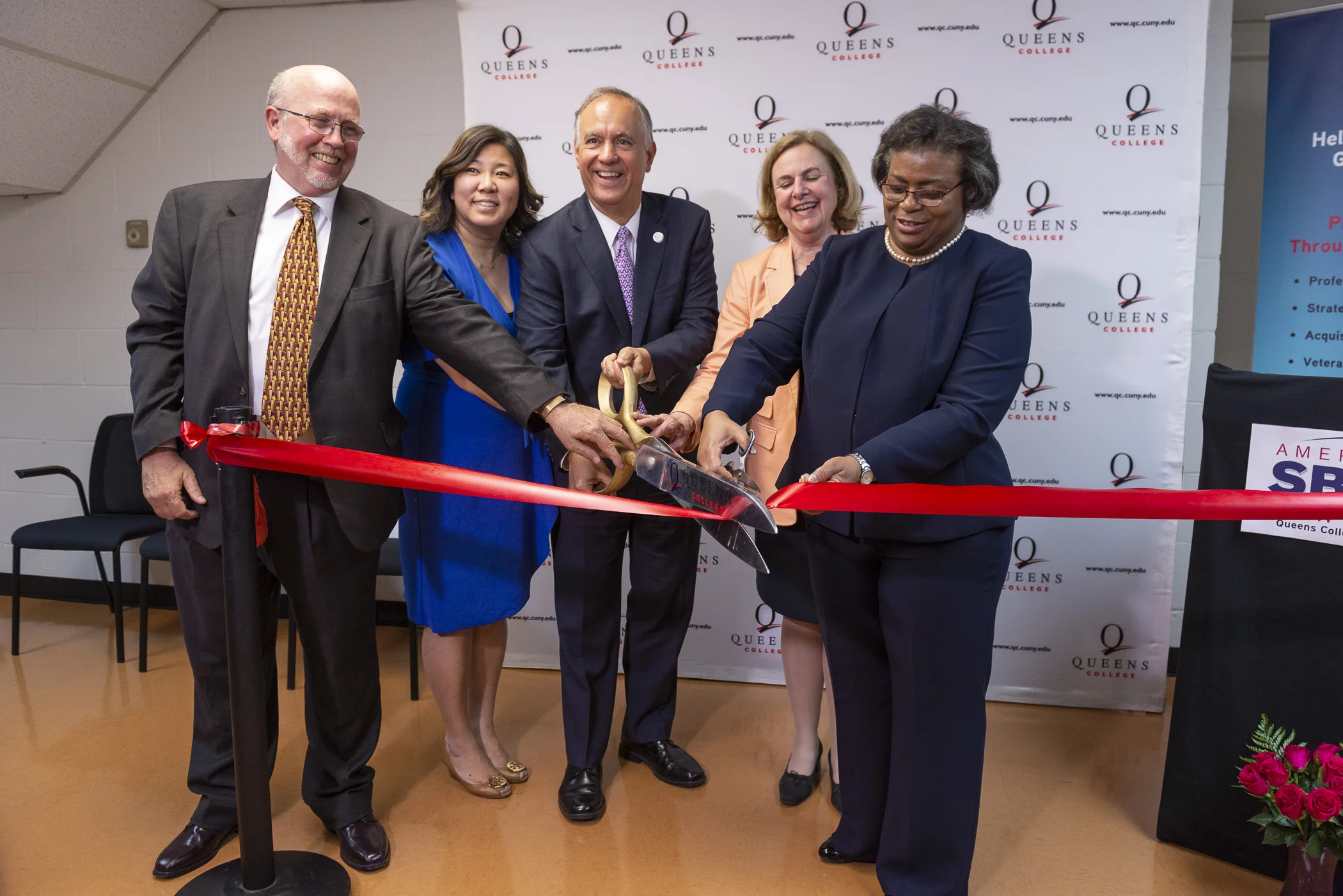 Queens College opens small business development center