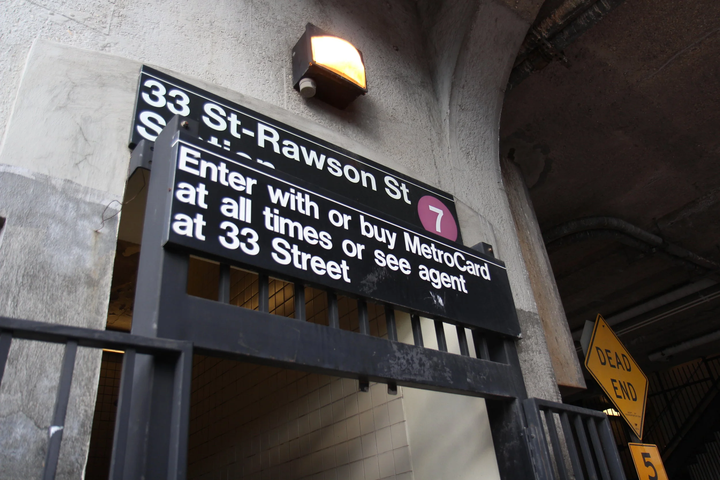 The 33rd Street-Rawson Street Station on the No. 7 line is one of the many subway stations in Queens that is not ADA-accessible.