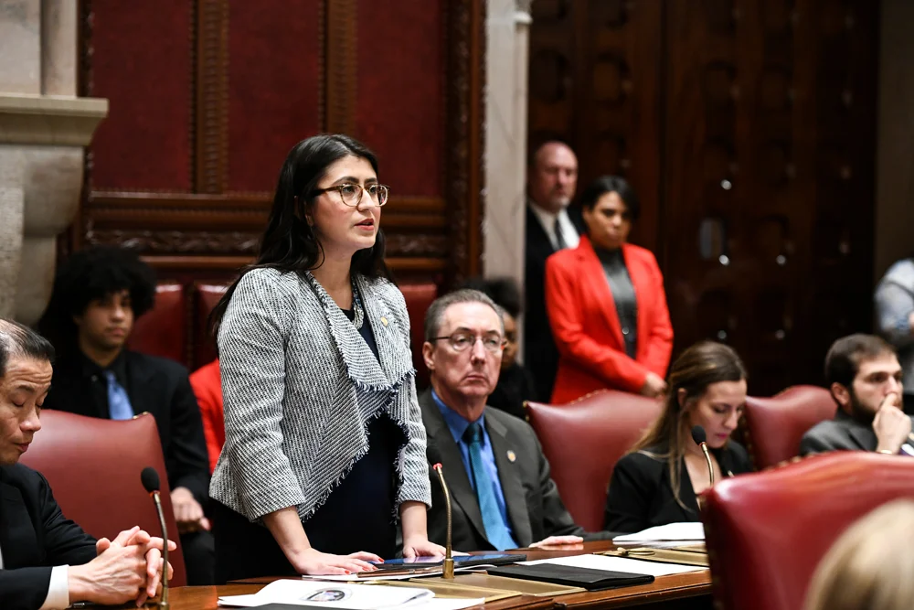 State Sen. Jessica Ramos sponsored the bill to ensure carwash workers earn minimum wage. Photo courtesy of Ramos’ office