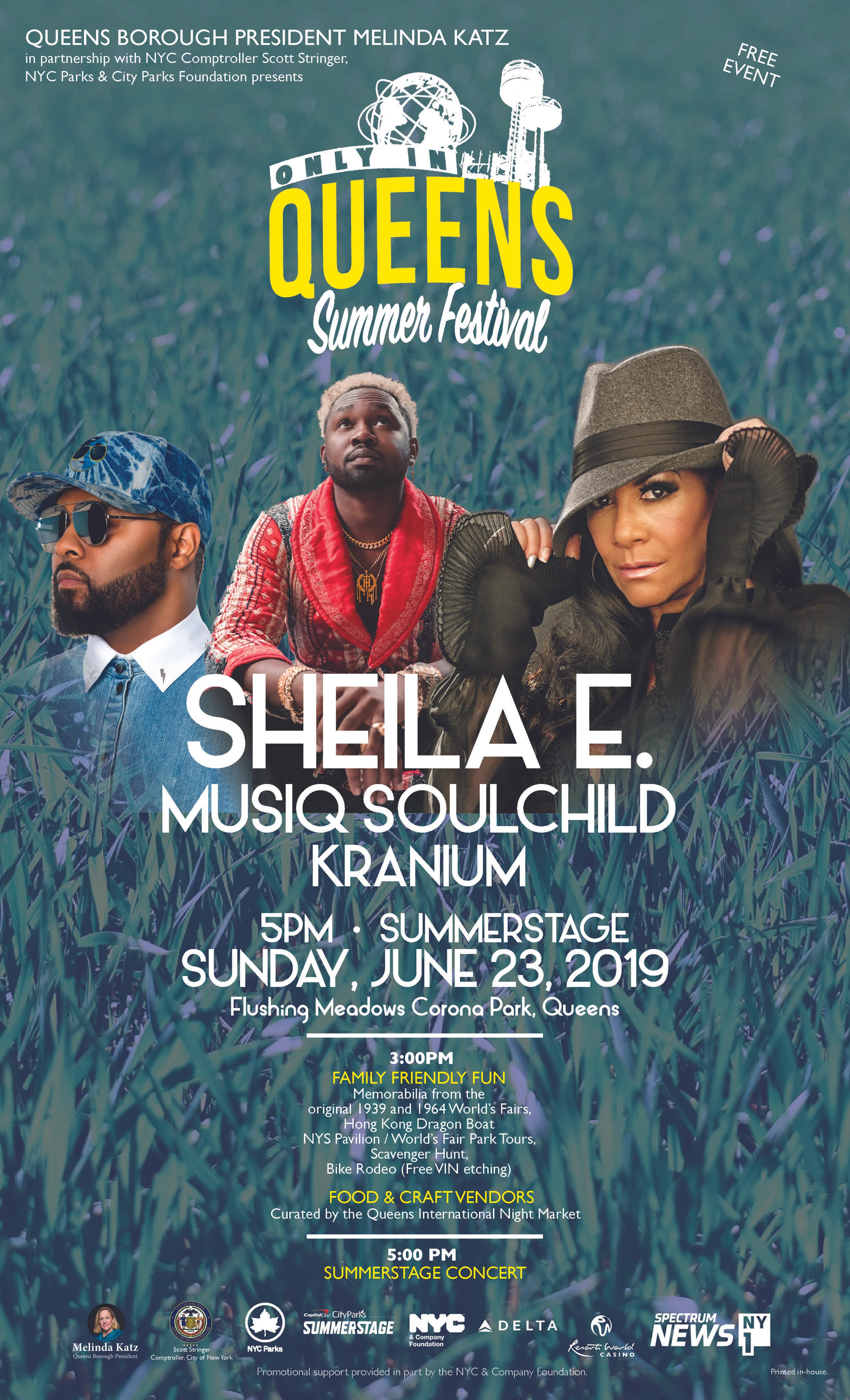 Sheila E. to headline free music festival in Queens 