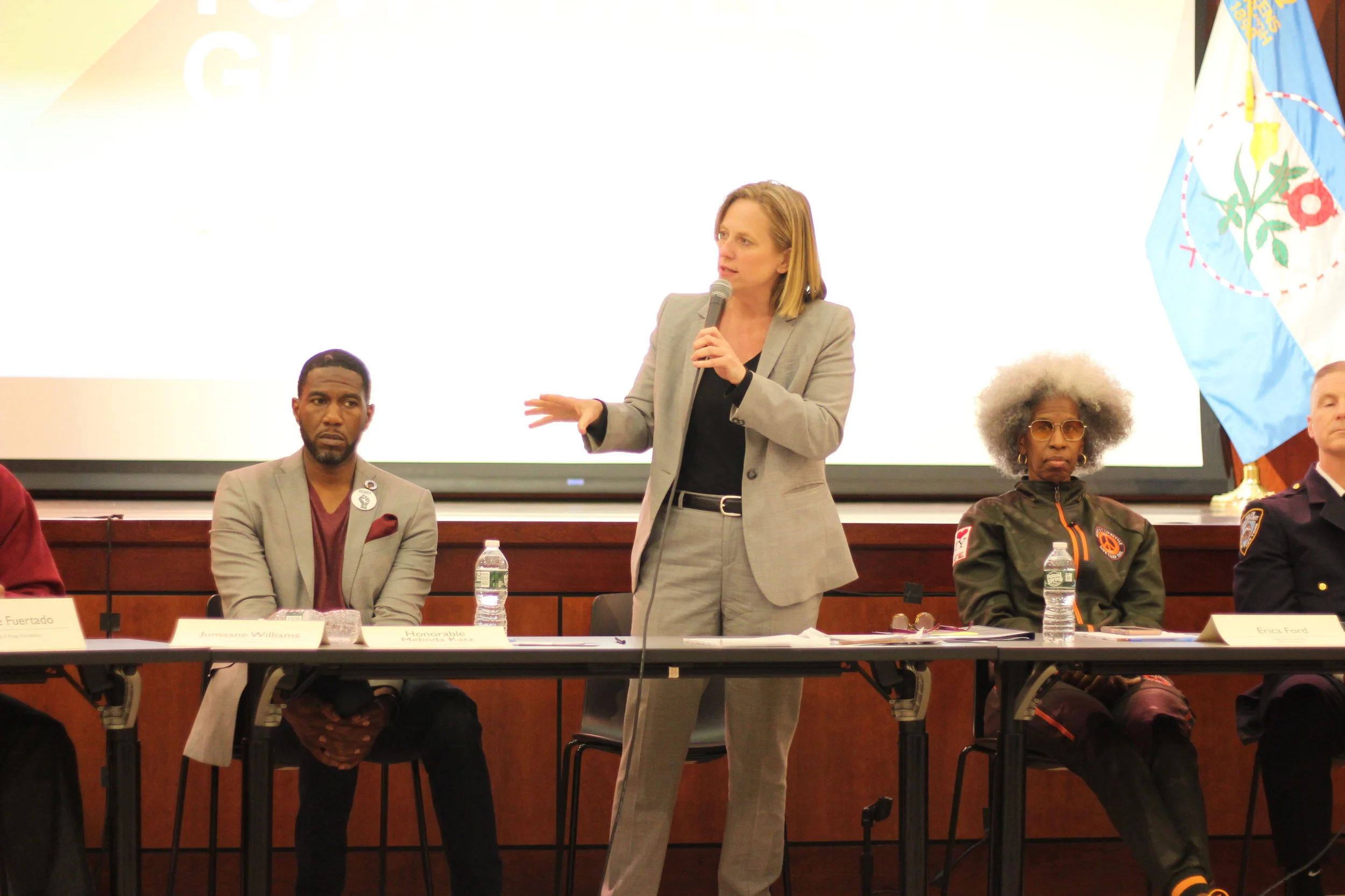 ‘There’s no trust there’ — town hall attendees question neighborhood policing