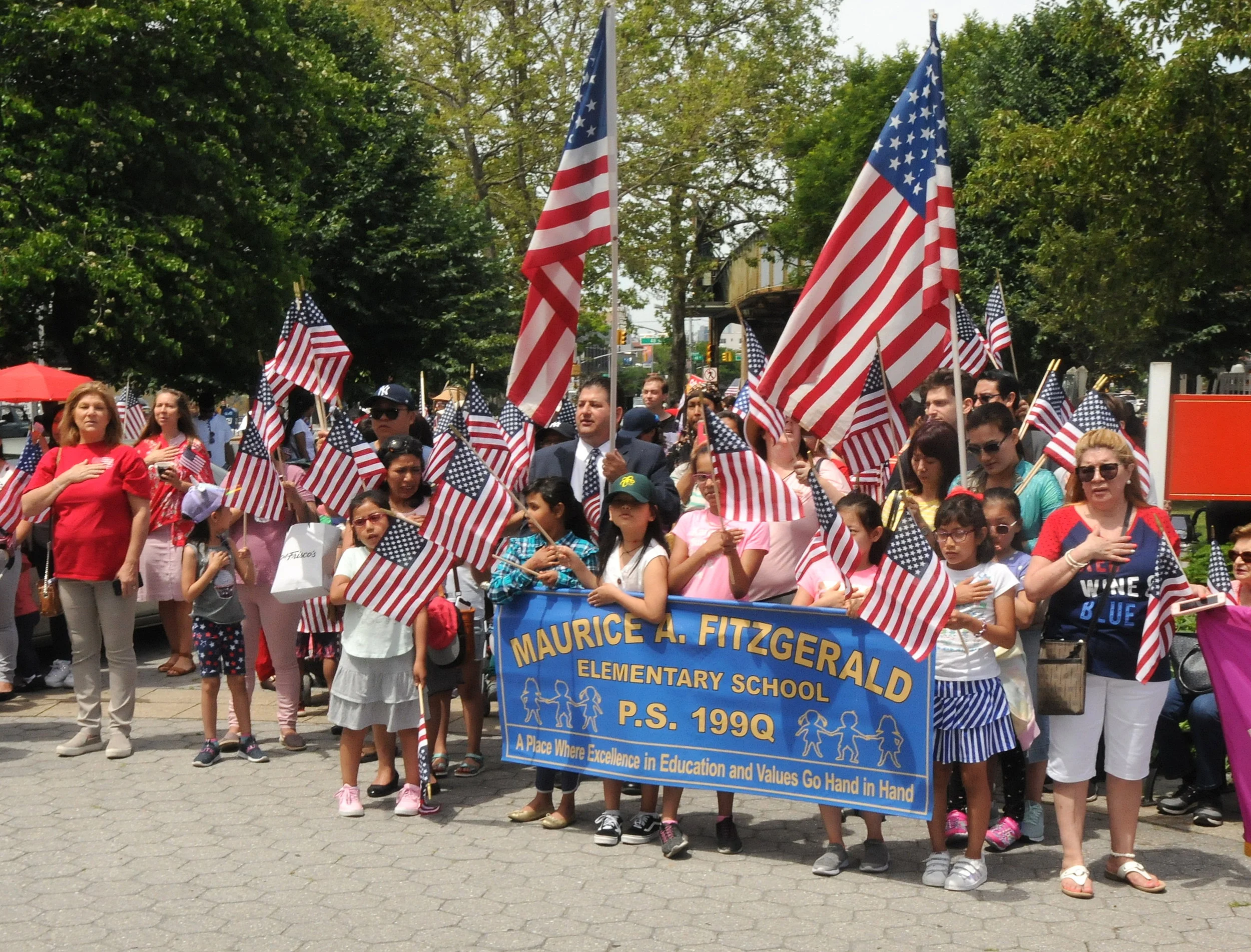 Sunnyside celebrates Flag Day with annual march