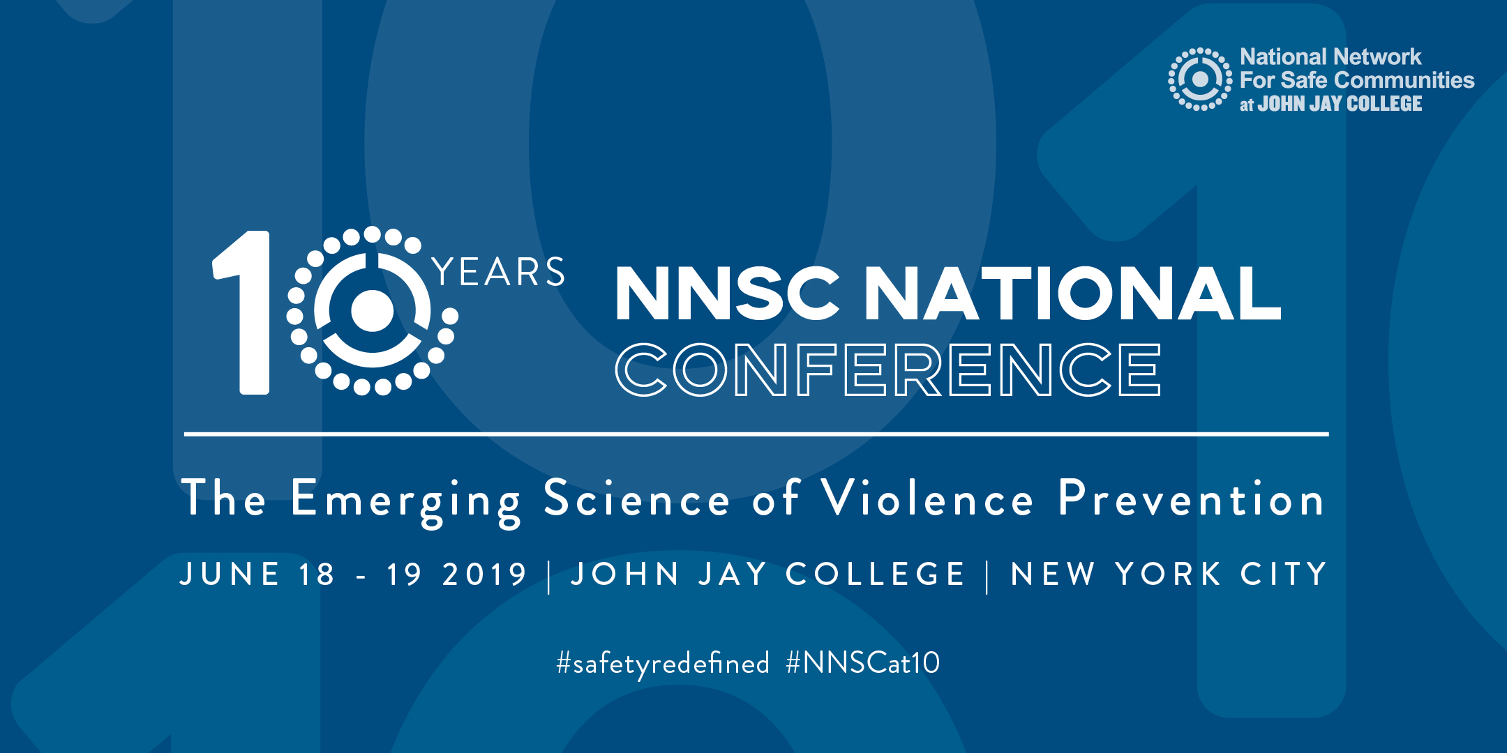 The National Network for Safe Communities will host its fifth annual criminal justice conference. Flyer courtesy of the National Network for Safe Communities.