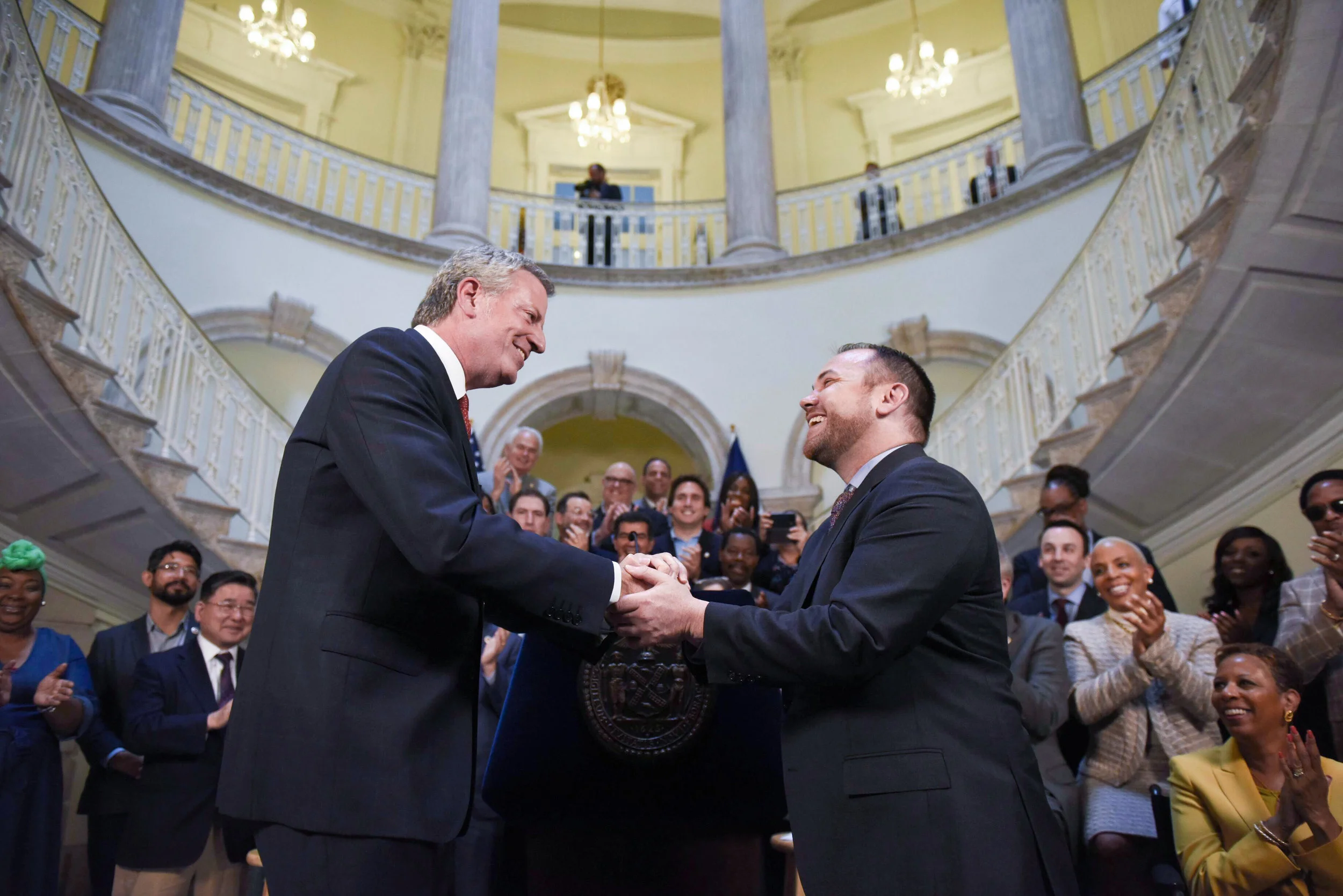 De Blasio, Johnson agree on 2020 budget; will fund public defender pay parity