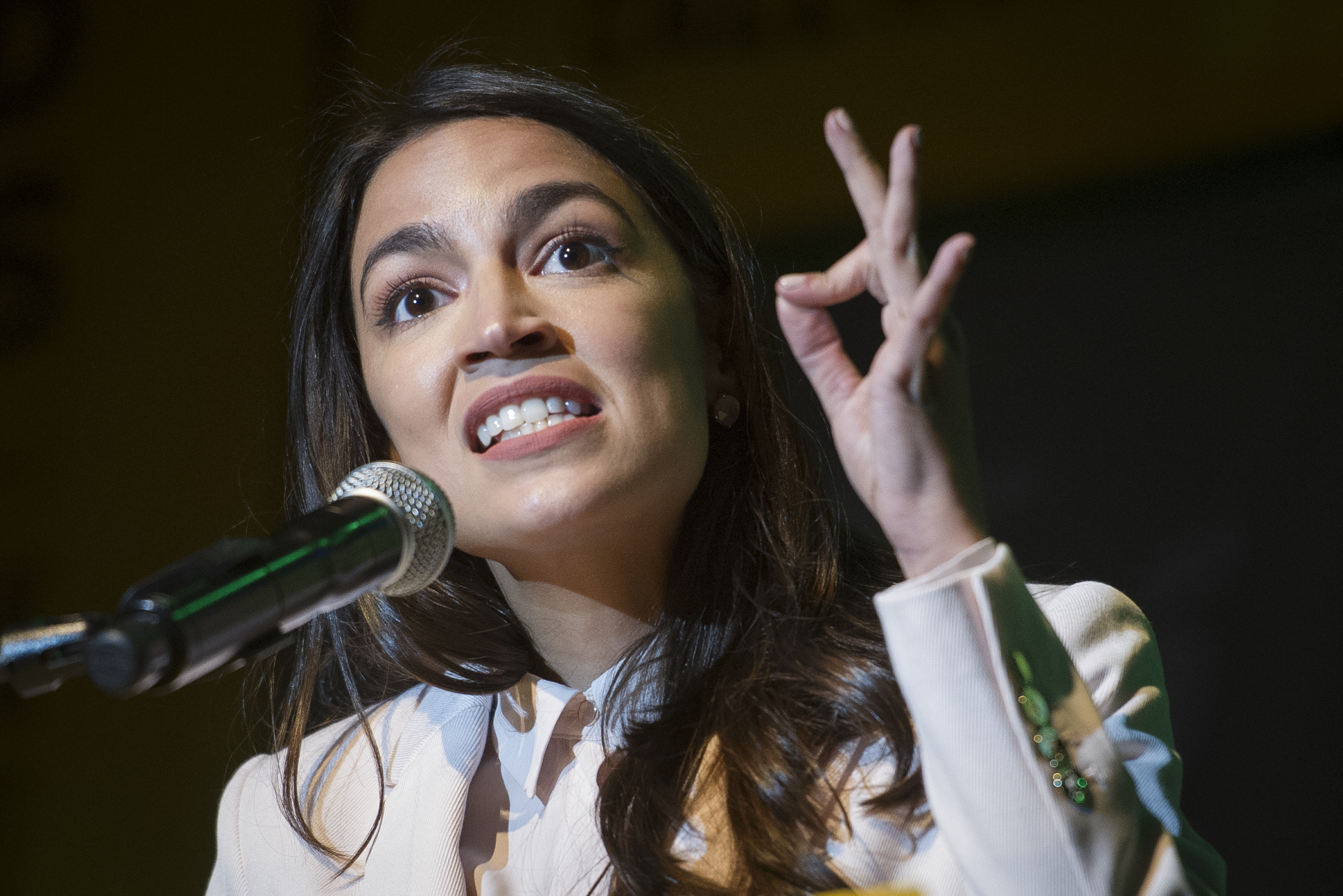 Rep. Alexandria Ocasio-Cortez (AP Photo/Cliff Owen).
