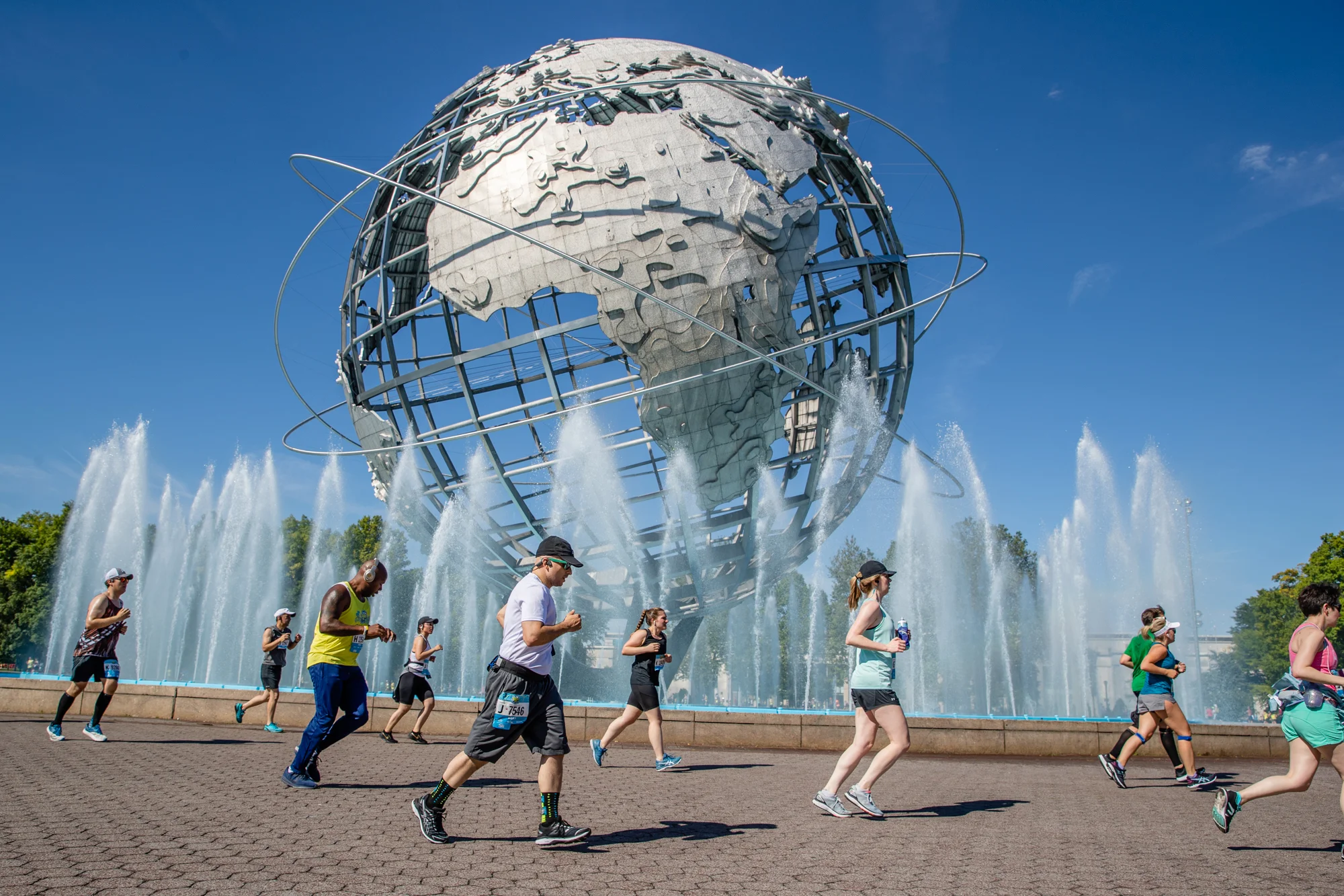 Just under 12,000 runners competed in the New York Road Runners 10K this weekend in Flushing Meadows Corona Park. Photos courtesy of NYRR.