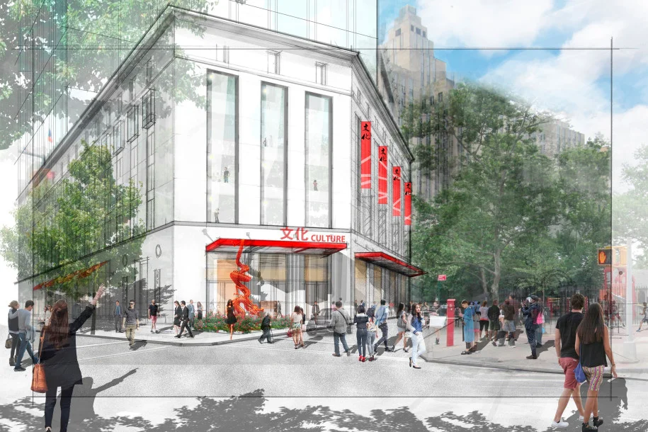 The proposed location for the Kew Gardens jail. Rendering via the mayor’s office.