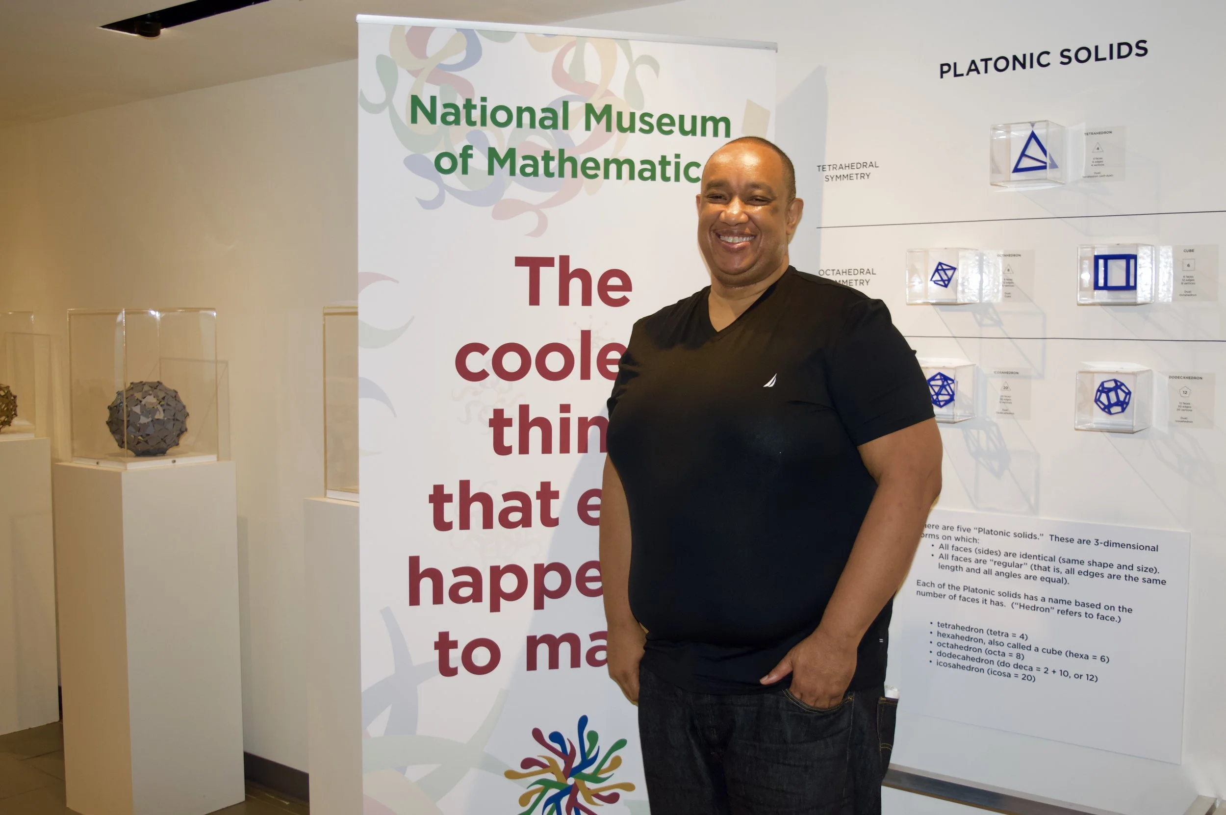 Math Rocks: Queens Native Rick St. Hilaire brought the noise at MoMath last weekend