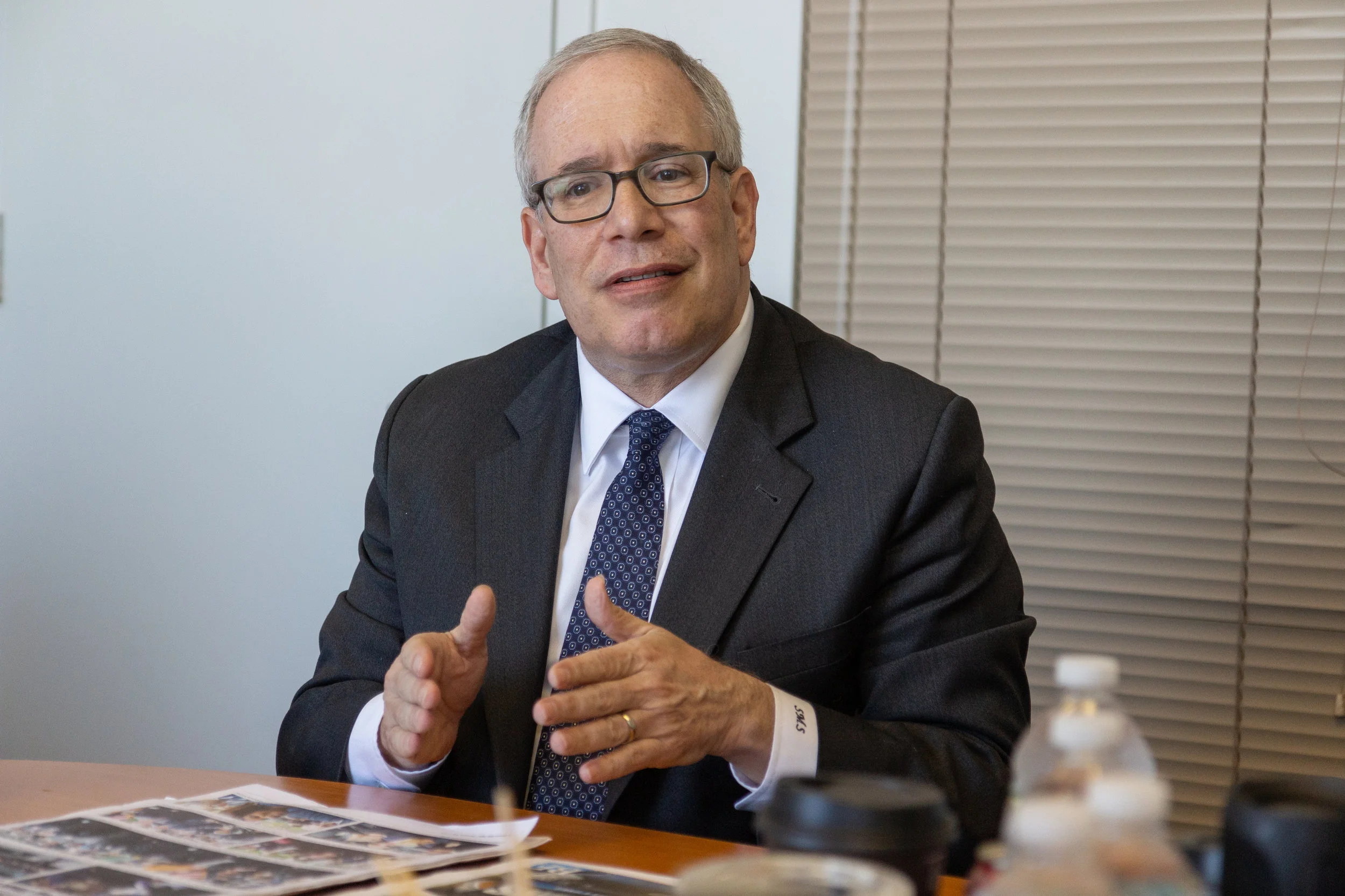 City Comptroller Scott Stringer says childcare costs help drive income inequality. Eagle file photo by Jonathan Sperling.