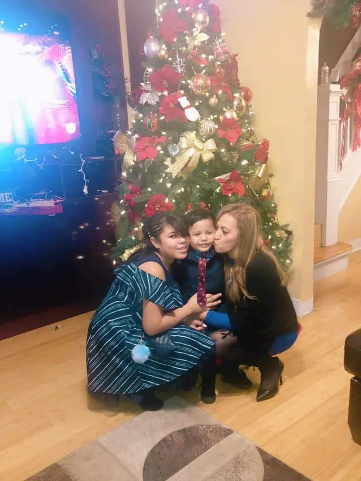 The deportation of Alma Centeno Santiago (right, with her two children) was temporarily blocked by a federal judge Wednesday. She is at a jail in Louisiana. Photo courtesy of Centeno Santiago’s family.