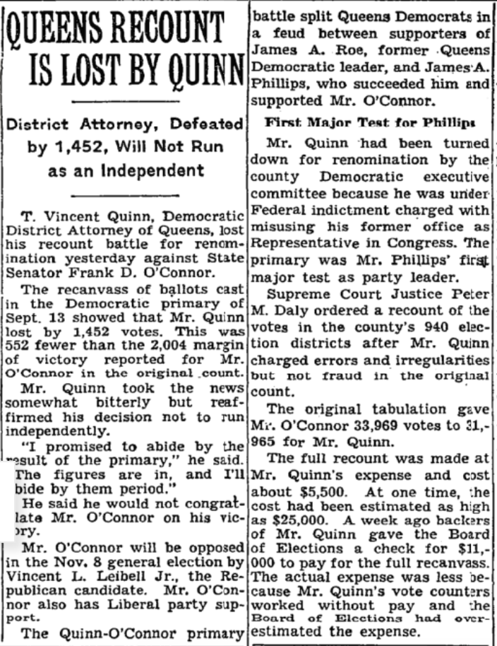 A clipping from the October 18, 1955 issue of The New York Times. Image via the TimesMachine