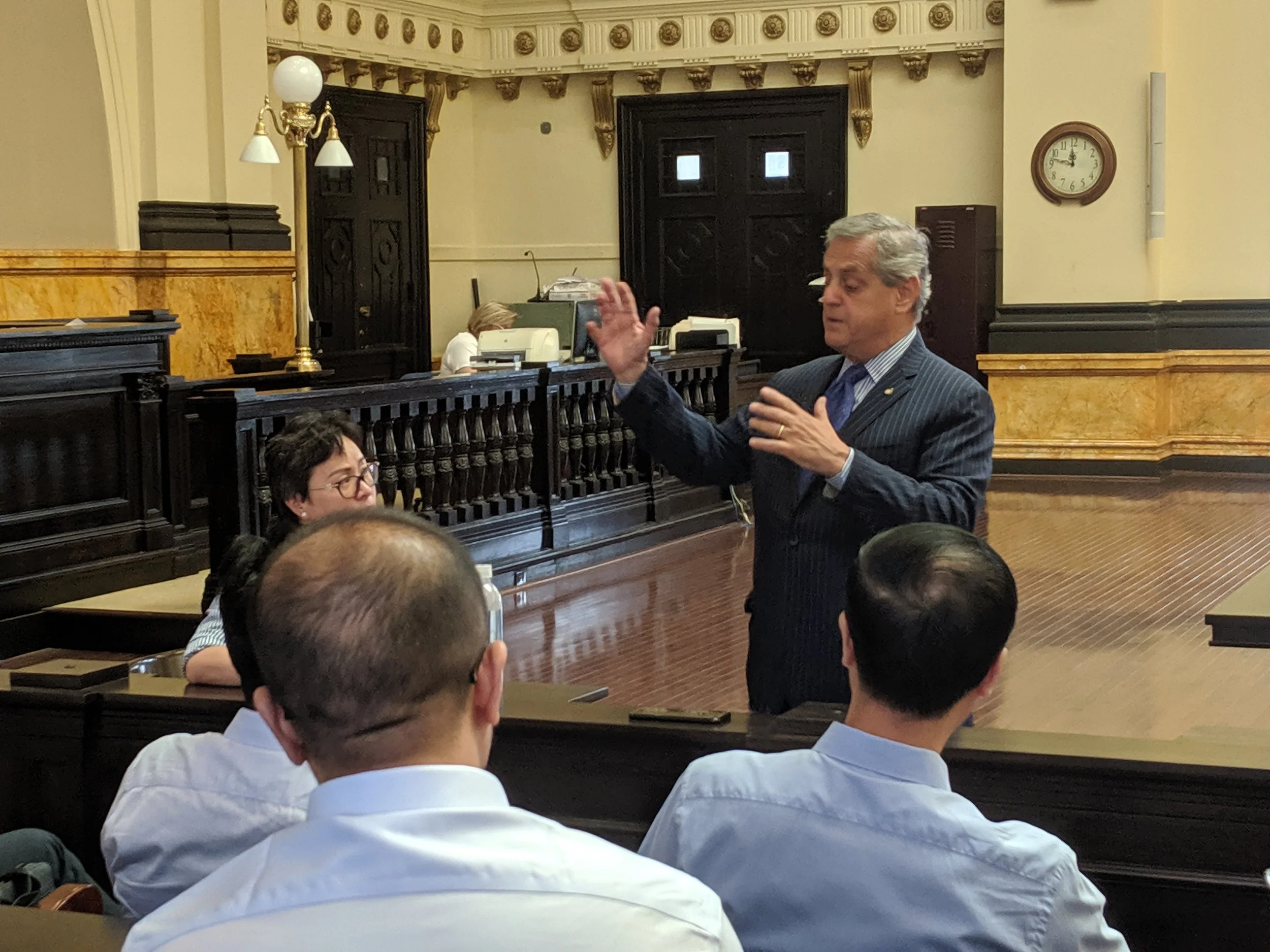 Judges from China learn about legal system at LIC Courthouse&nbsp;