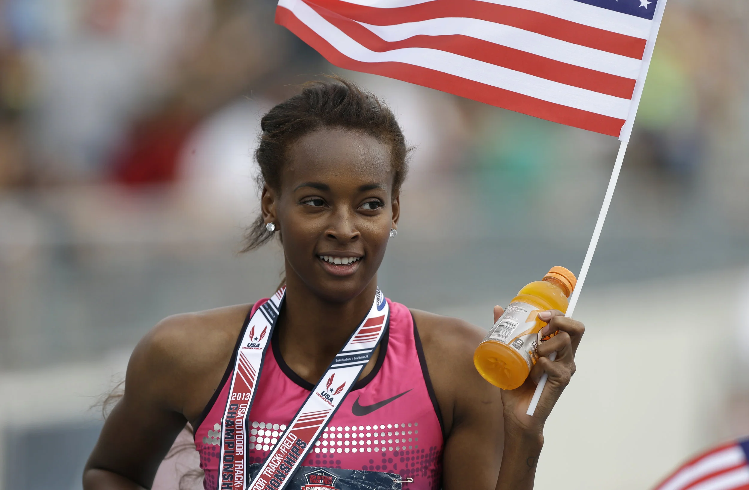 Rochdale native Dalilah Muhammad breaks world record in hurdles  