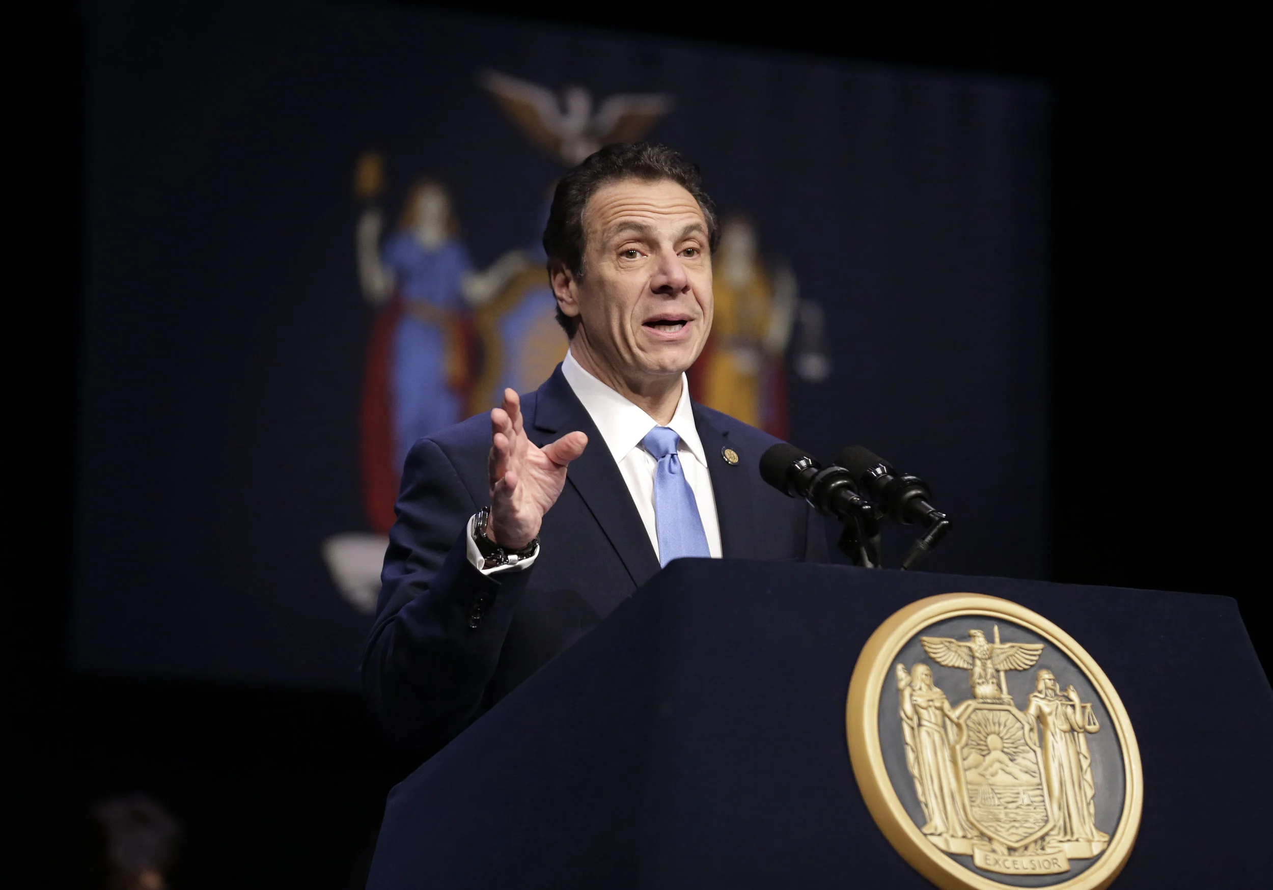 Gov. Andrew Cuomo said lawmakers will “continue to do everything in our power to protect our young people.” AP Photo/Seth Wenig.