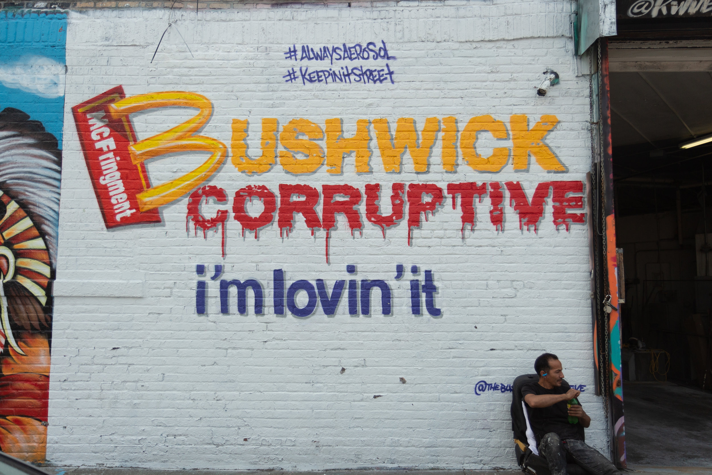 A walk down Welling Court, a free modern mural project nestled in Astoria
