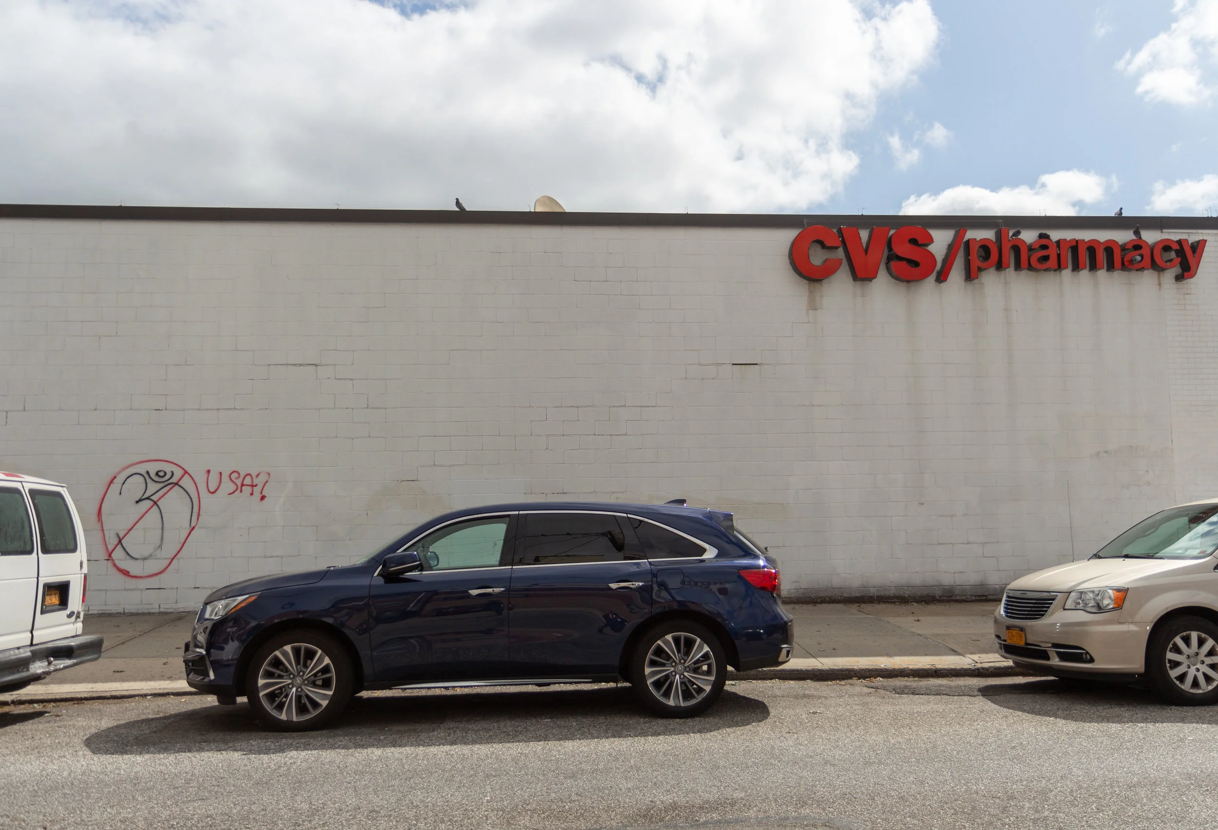 Racist graffiti continues to stain Jackson Heights CVS as corporation delays removal