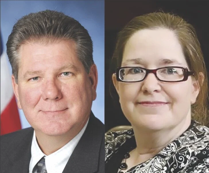 Six-term Assemblymember Michael DenDekker (left) will face his first primary opponents, including former Manhattan prosecutor Nuala O’Doherty. Photos courtesy of DenDekker’s Office and O’Doherty