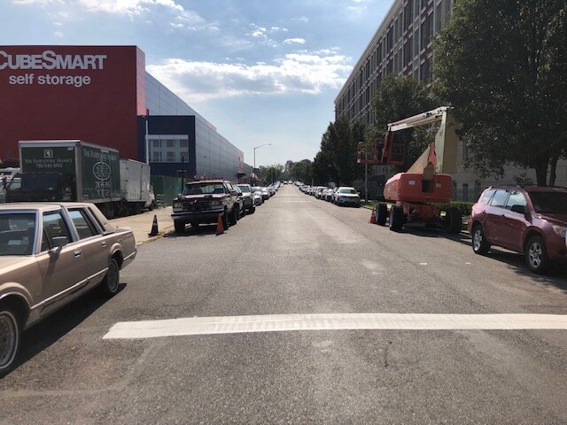 46th Street, where the residential development and theater will be constructed, is currently a manufacturing zone.