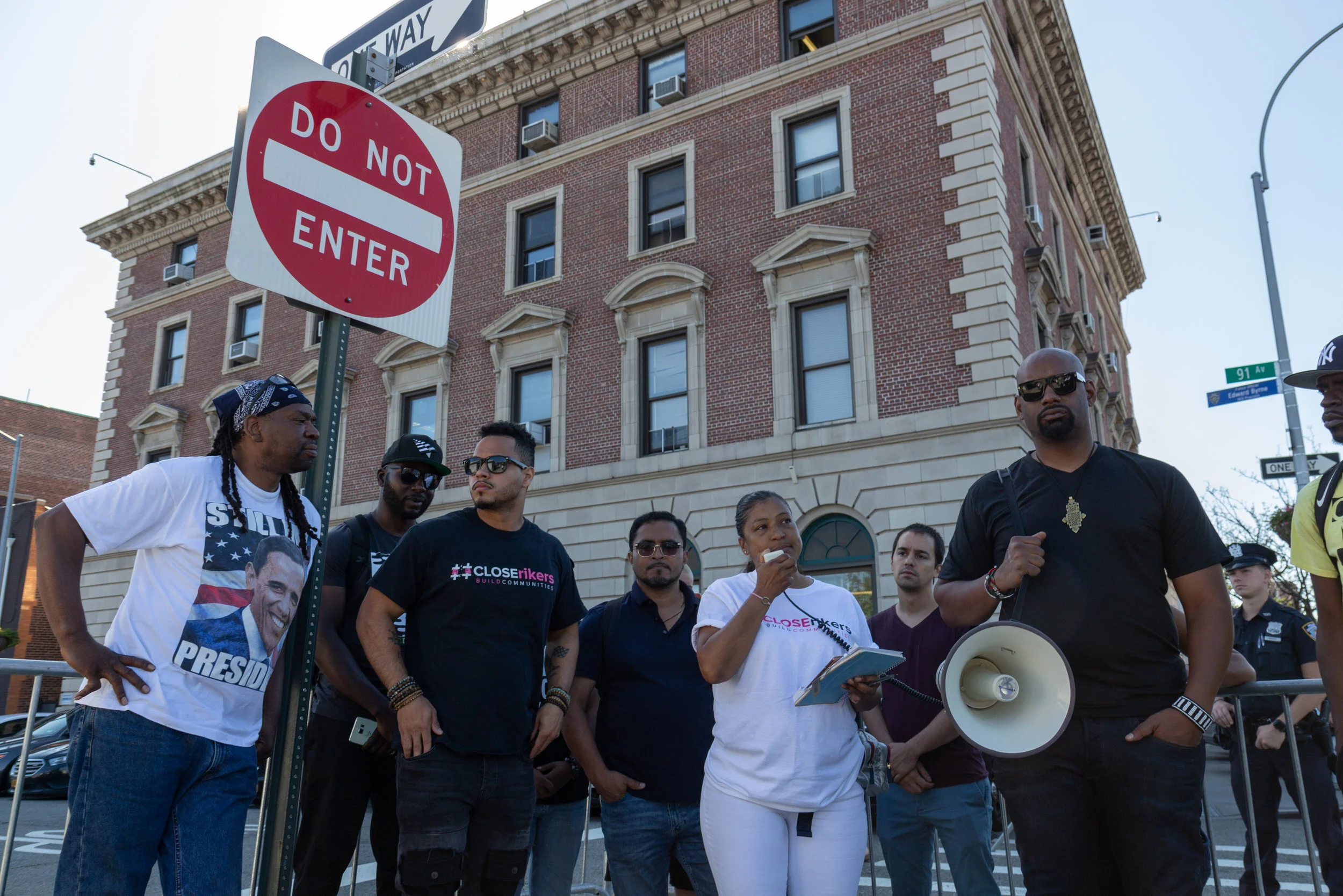 Advocates had previously rallied outside the 103rd Precinct, whose NYPD officers responded to the EDP call and arrested Herrera in August. Eagle file photo by Jonathan Sperling