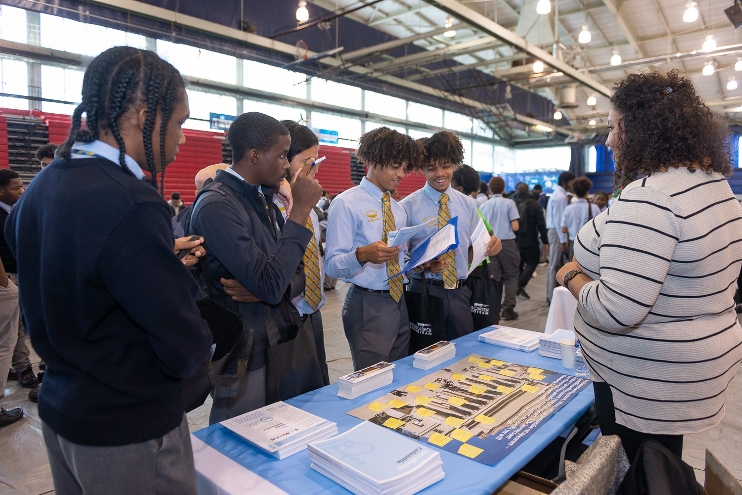 Flushing college and career fair engages hundreds of NYC students 