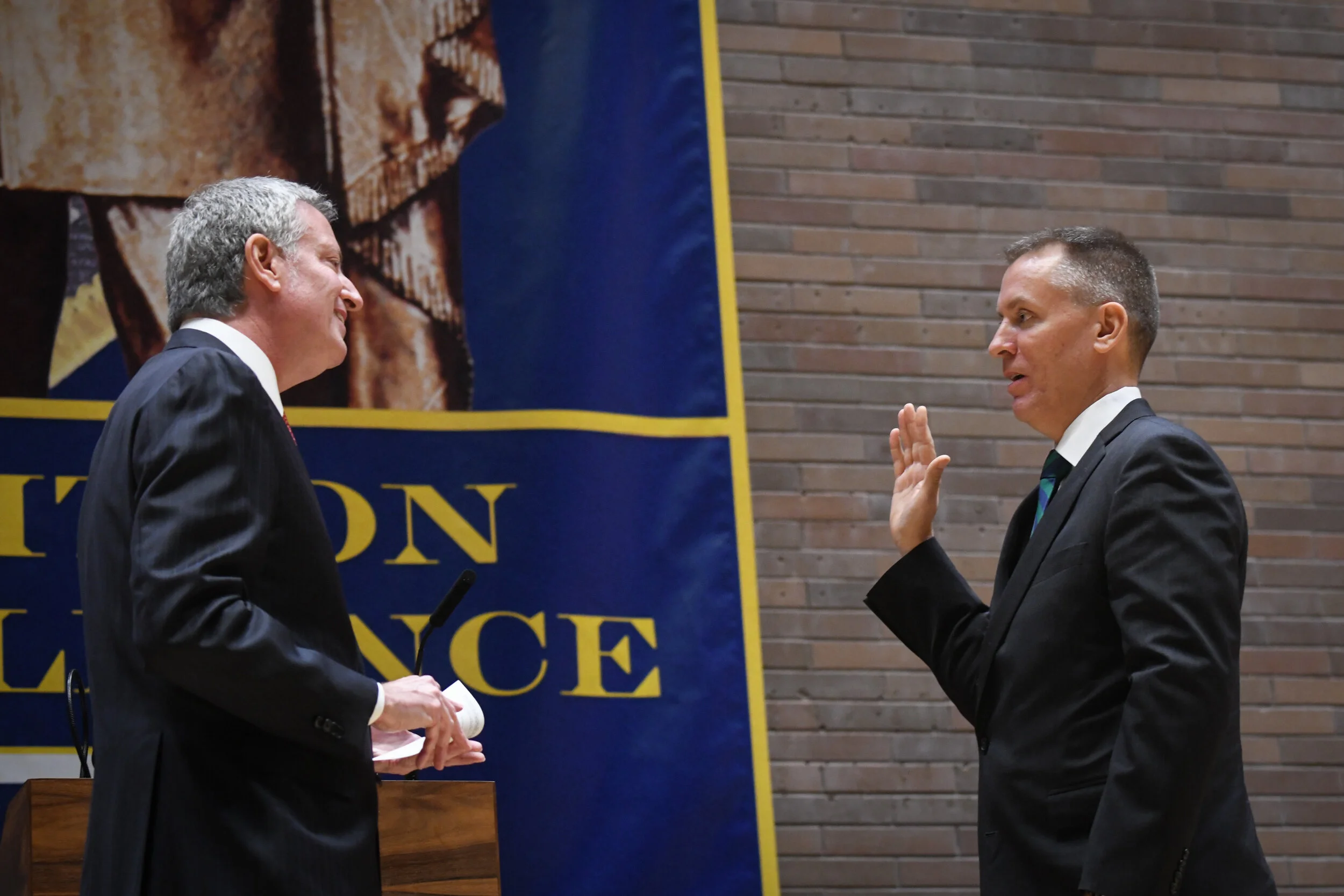 Sunnyside native Dermot Shea sworn in as new NYPD commissioner