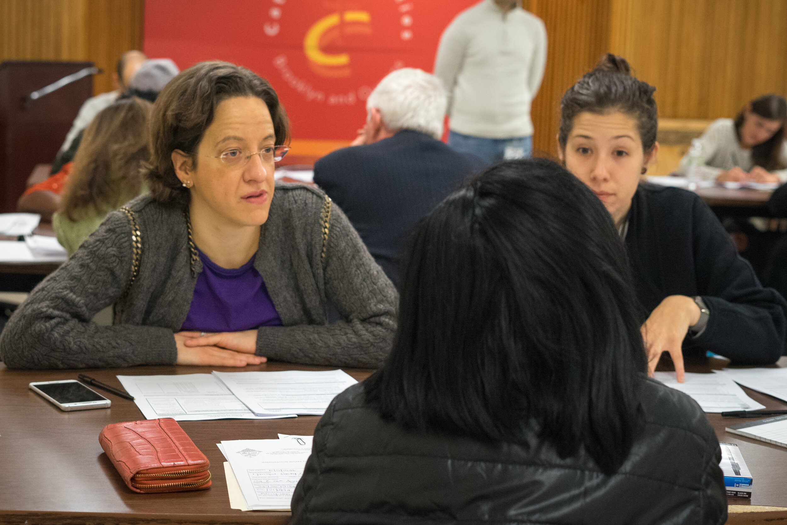 Local lawyers host immigration clinic at LaGuardia College