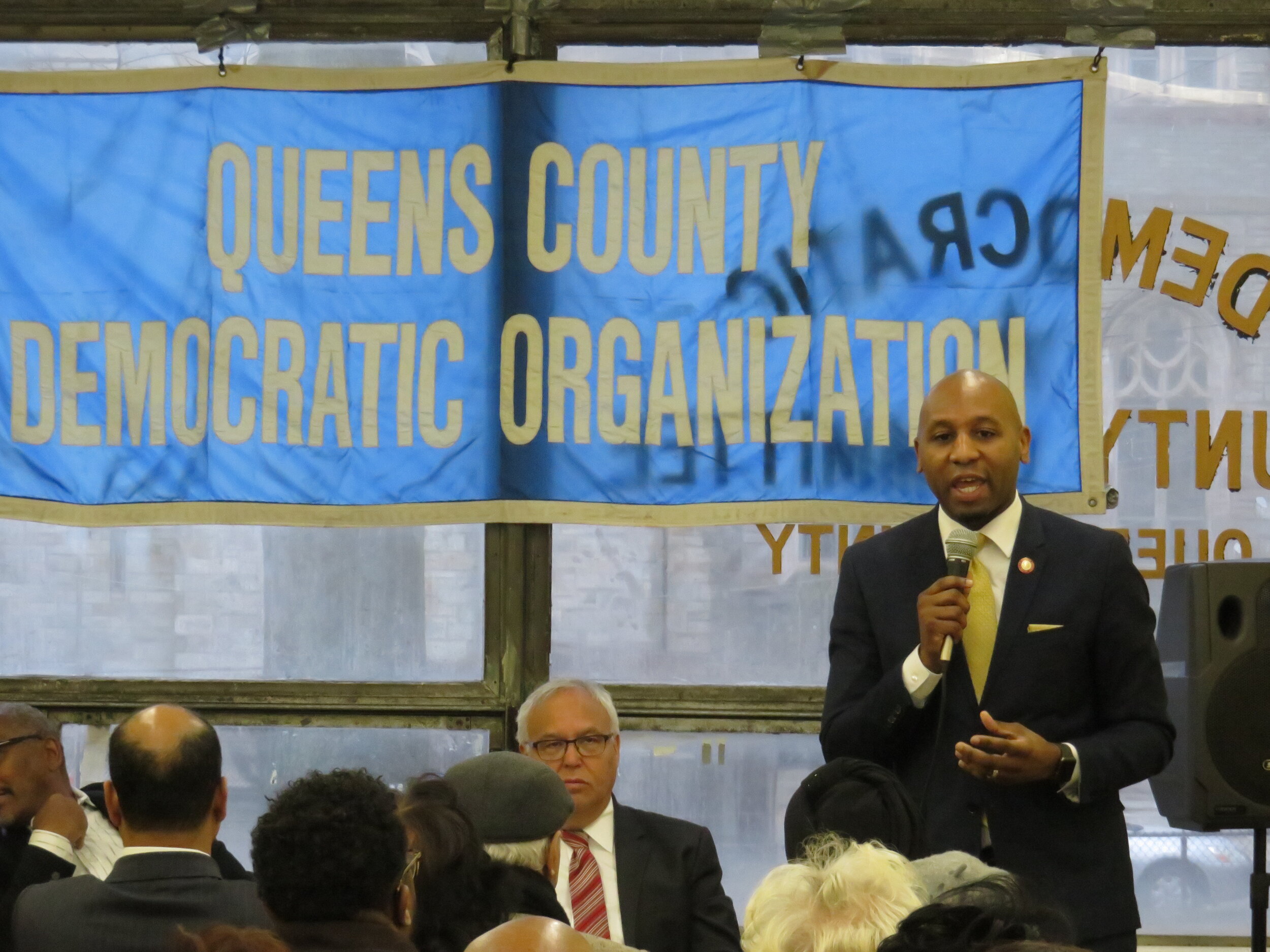 Queens Democrats endorse Richards for BP as Hyndman drops out