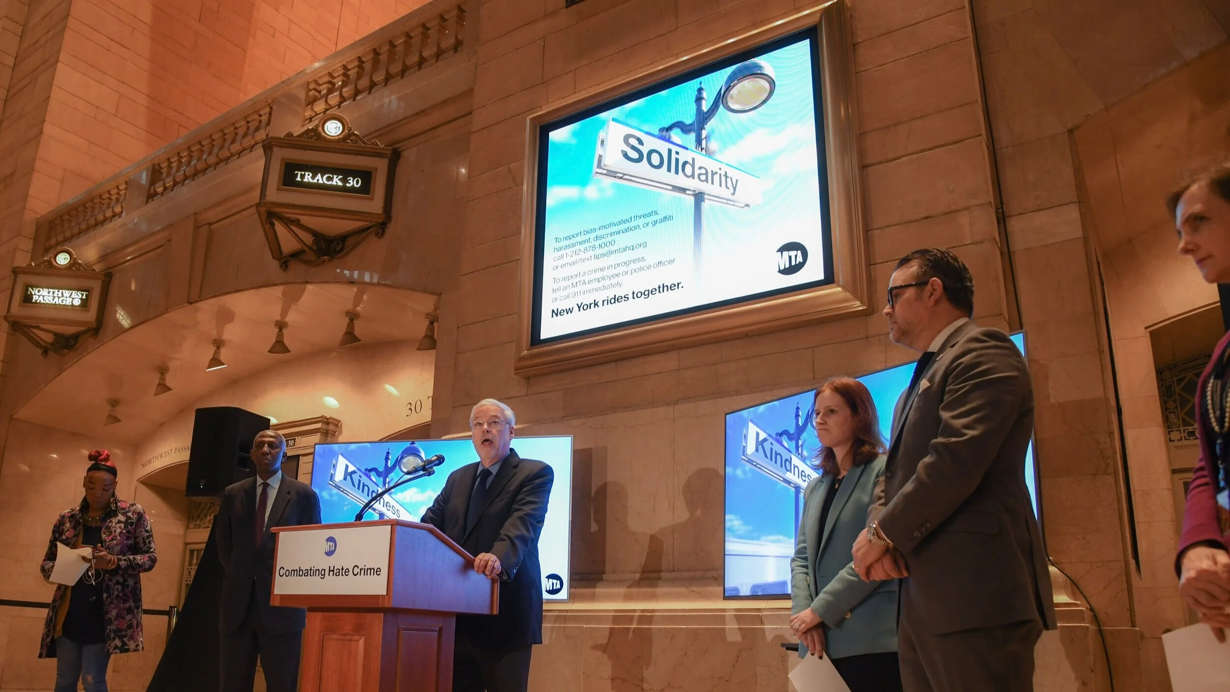 ‘Hate Has No Place’ — MTA unveils anti-hate crime campaign