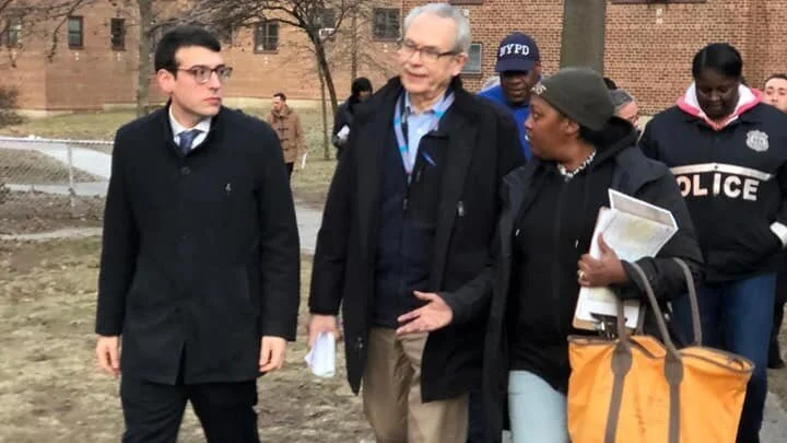Local pols demand funding and fixes for NYC public housing