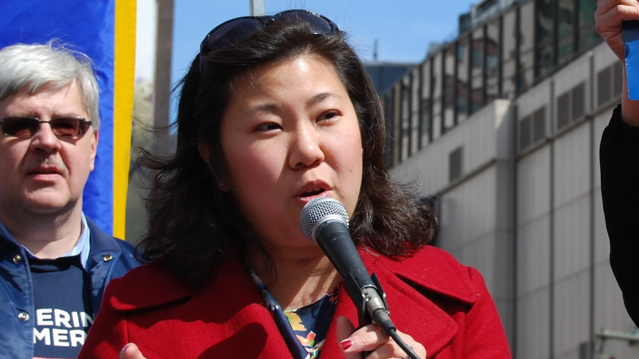 Meng brings Flushing airport worker to State of the Union
