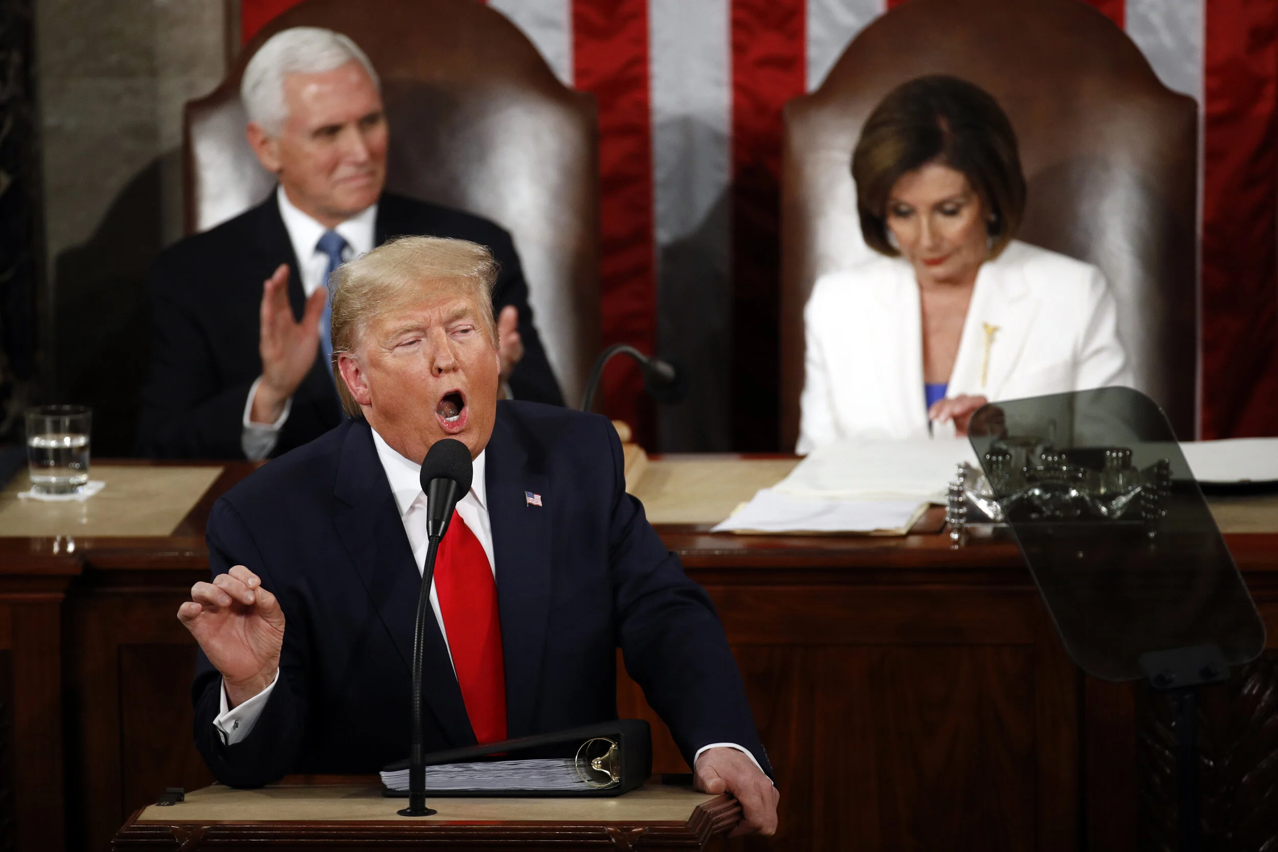 Trump cites Queens murder case in anti-immigrant State of the Union speech