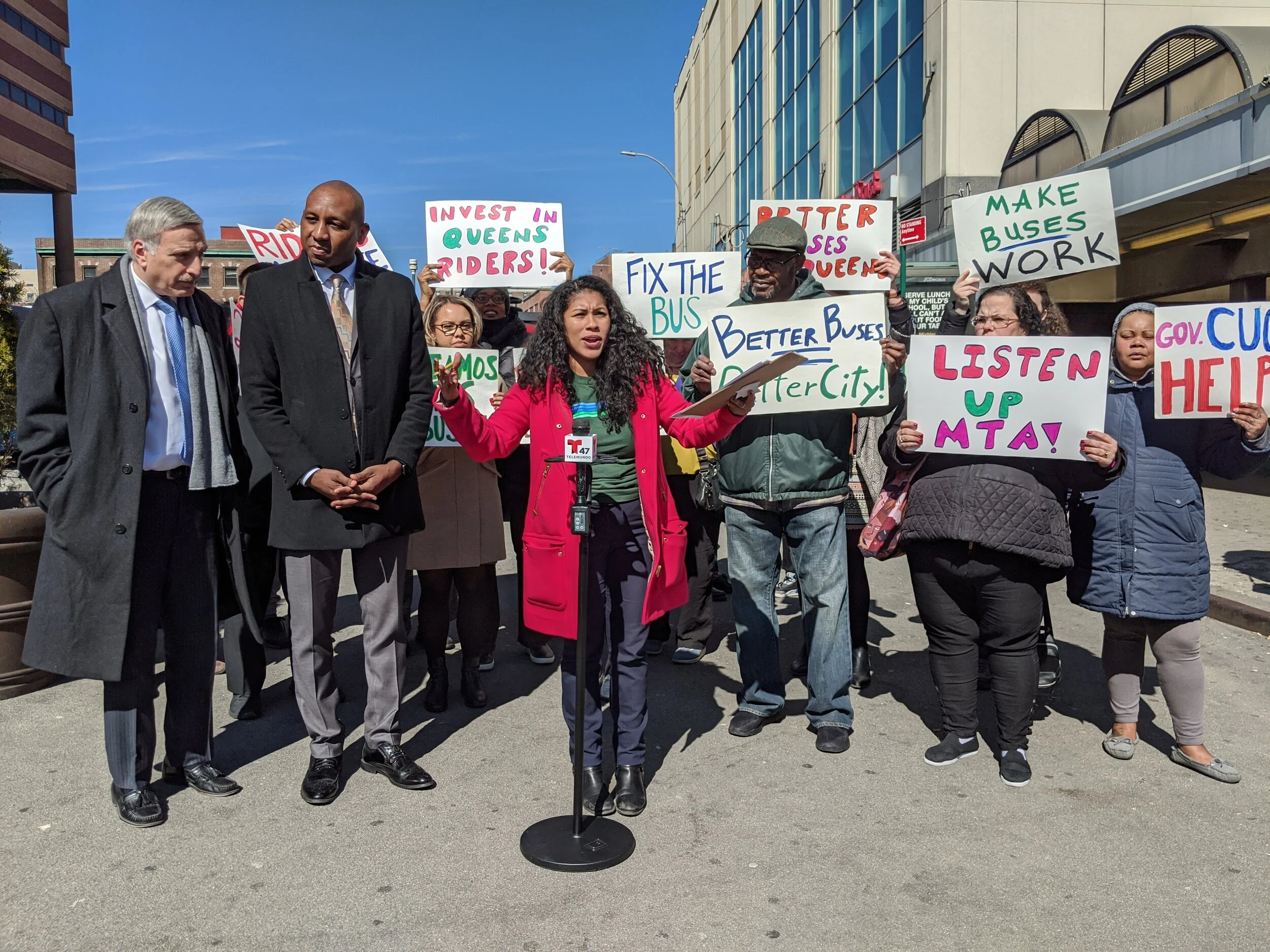 Queens commuters call for equity and frequency in bus network overhaul
