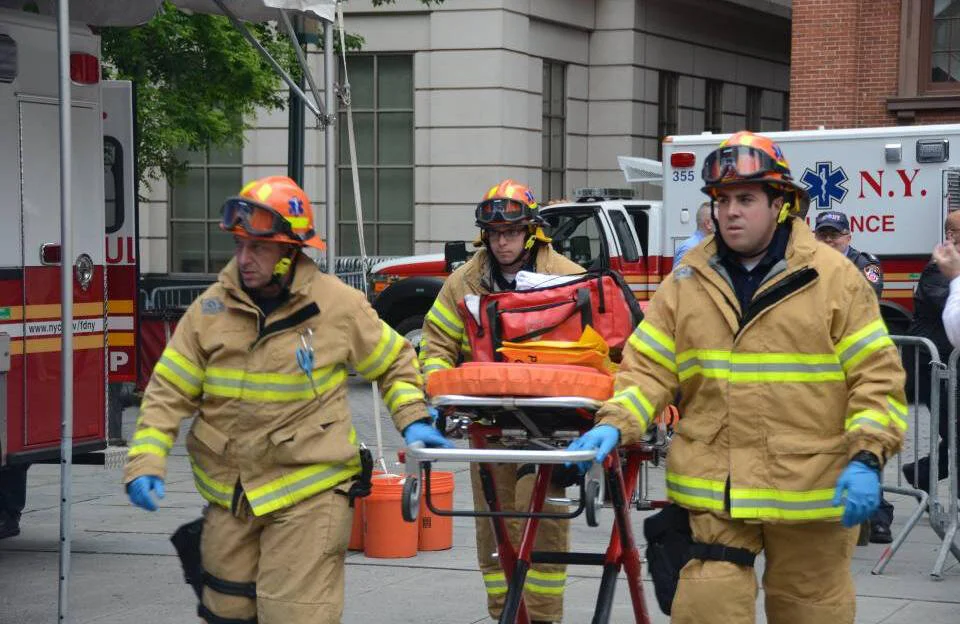 Nation’s EMS workers head to Fort Totten to reinforce NYC first responders