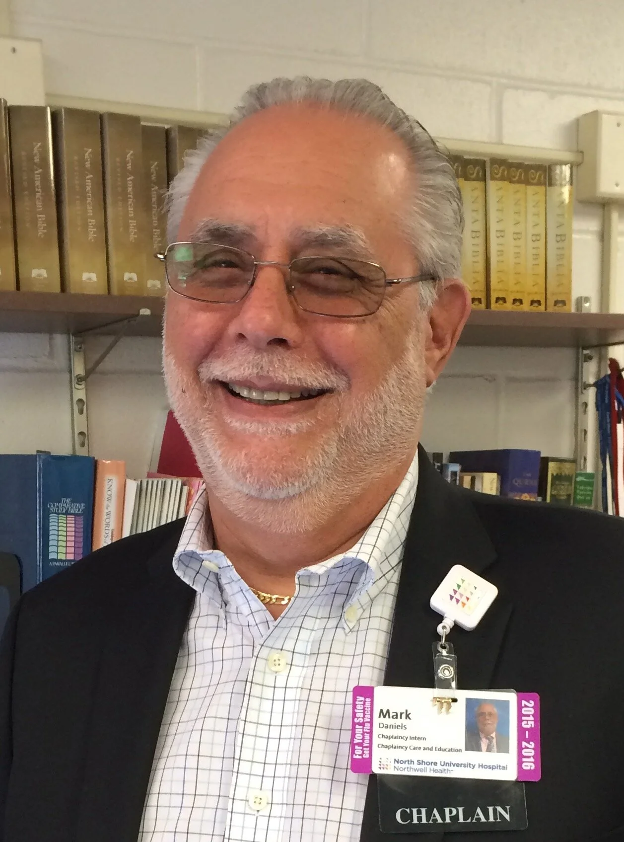 Bayside hospital chaplain handles grief and trauma on the frontlines of the coronavirus fight