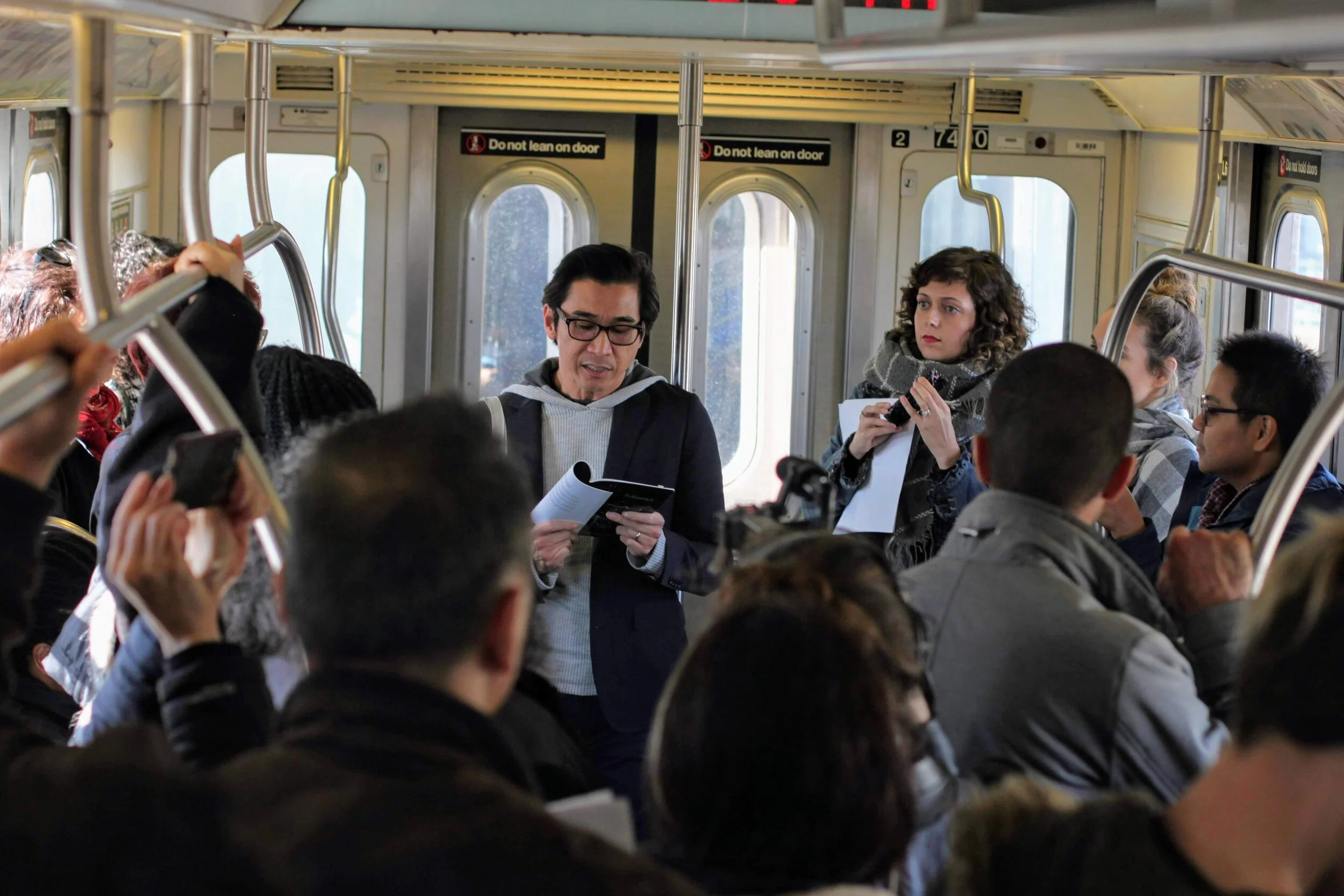 Queens poetry project celebrates the borough, one stop at a time