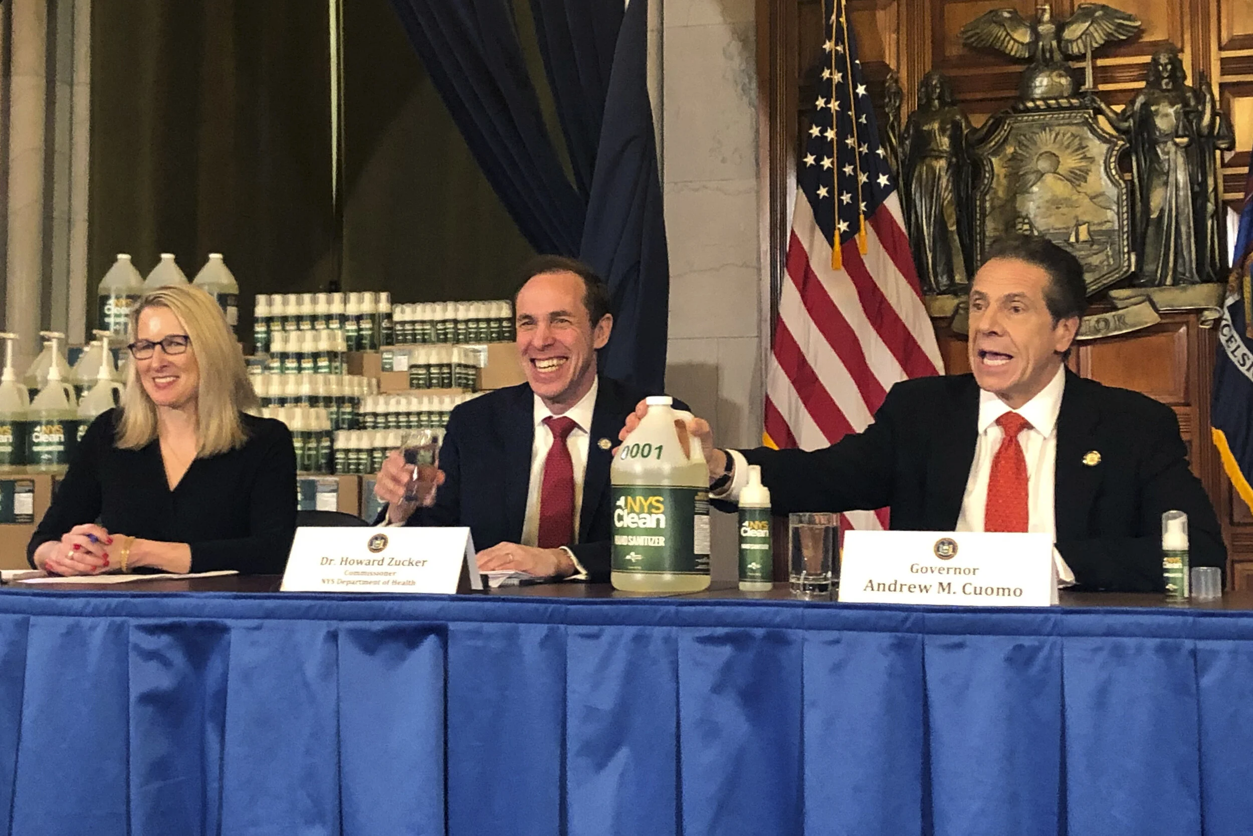 Vulnerable NYCHA tenant leaders forced to go door-to-door squirting state-issued sanitizer in coronavirus fight