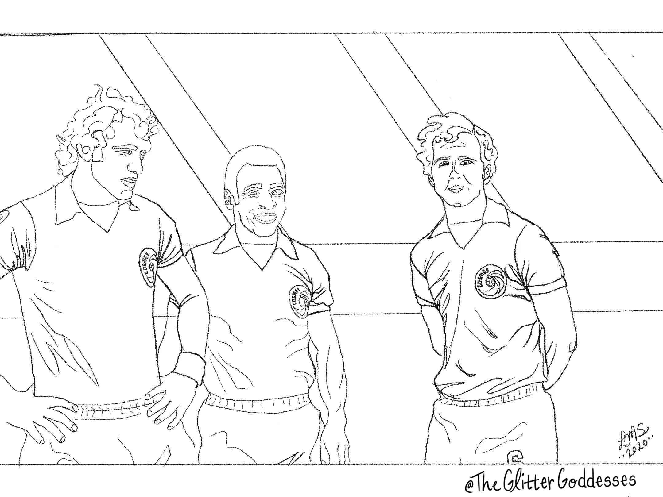 AT-HOME ART: Color these cool images from an artistic NY Cosmos-supporting psychologist