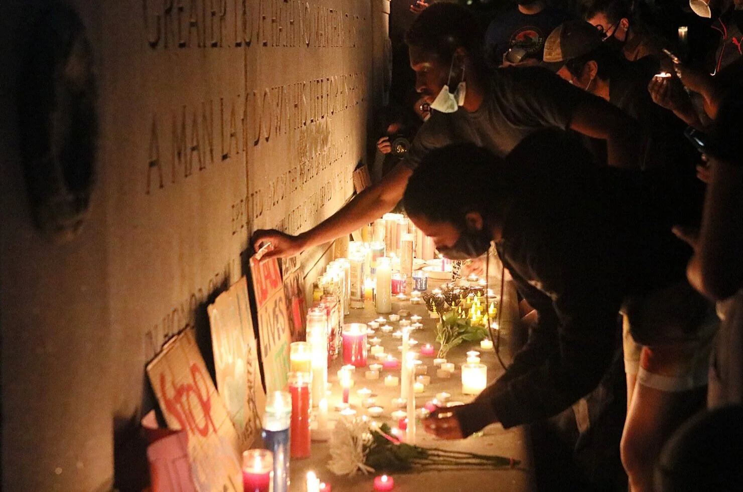 Powerful vigil in Astoria Park marks fifth day of racial justice demonstrations
