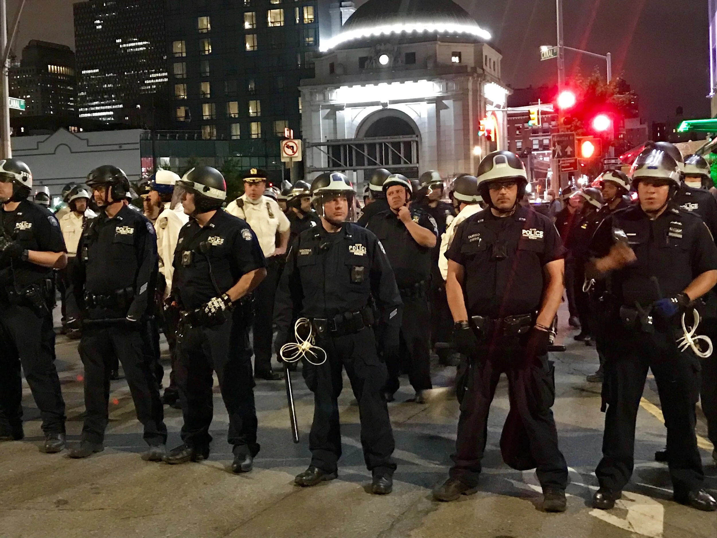 After days of aggression, mayor and police commissioner vow to back off press