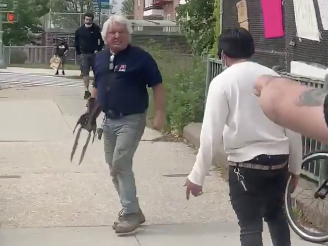 'Whitestone Wolverine' charged with attempted murder after attack on Black Lives Matter protestors