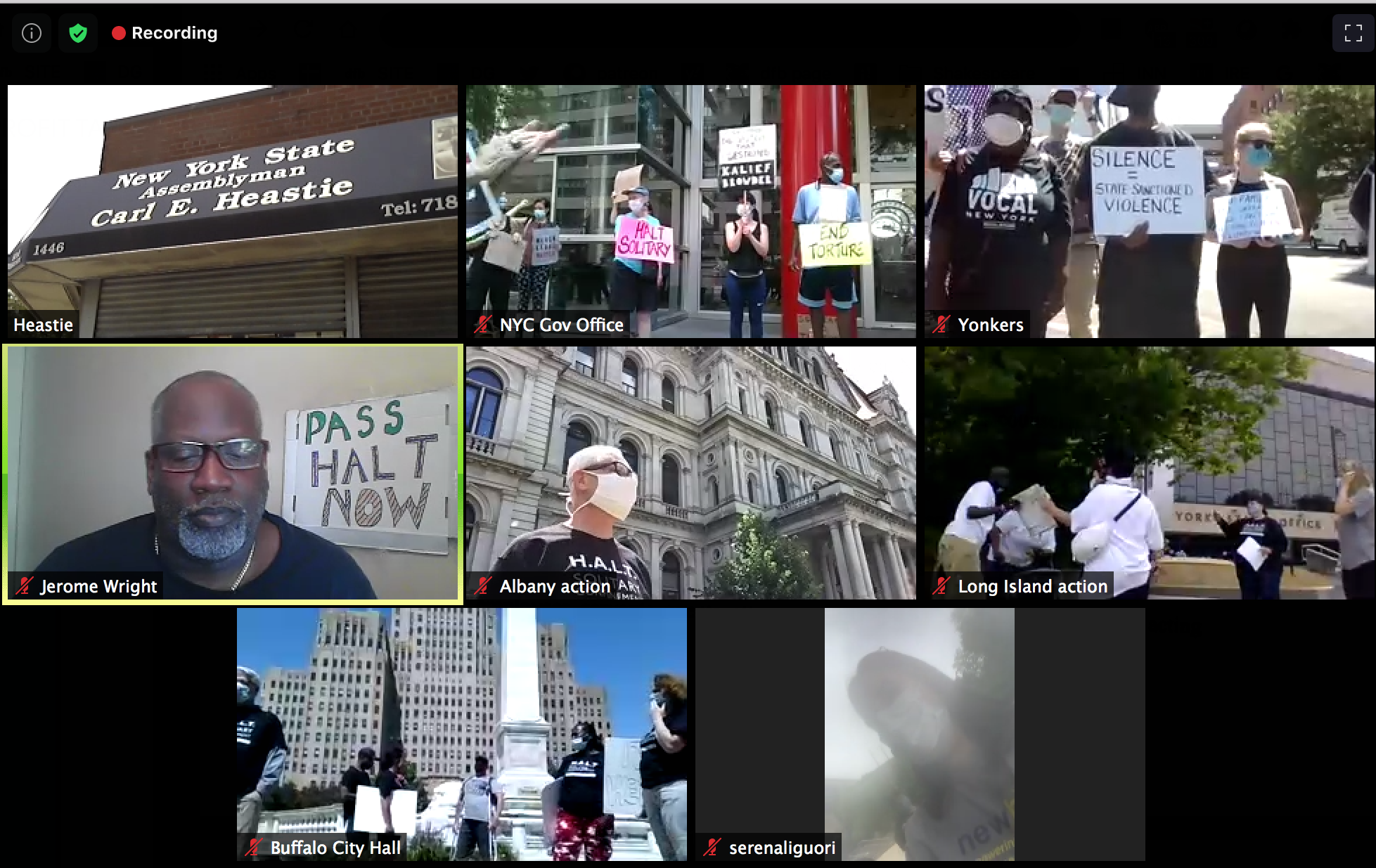 Justice reformers push New York to ‘halt’ solitary confinement in statewide rallies