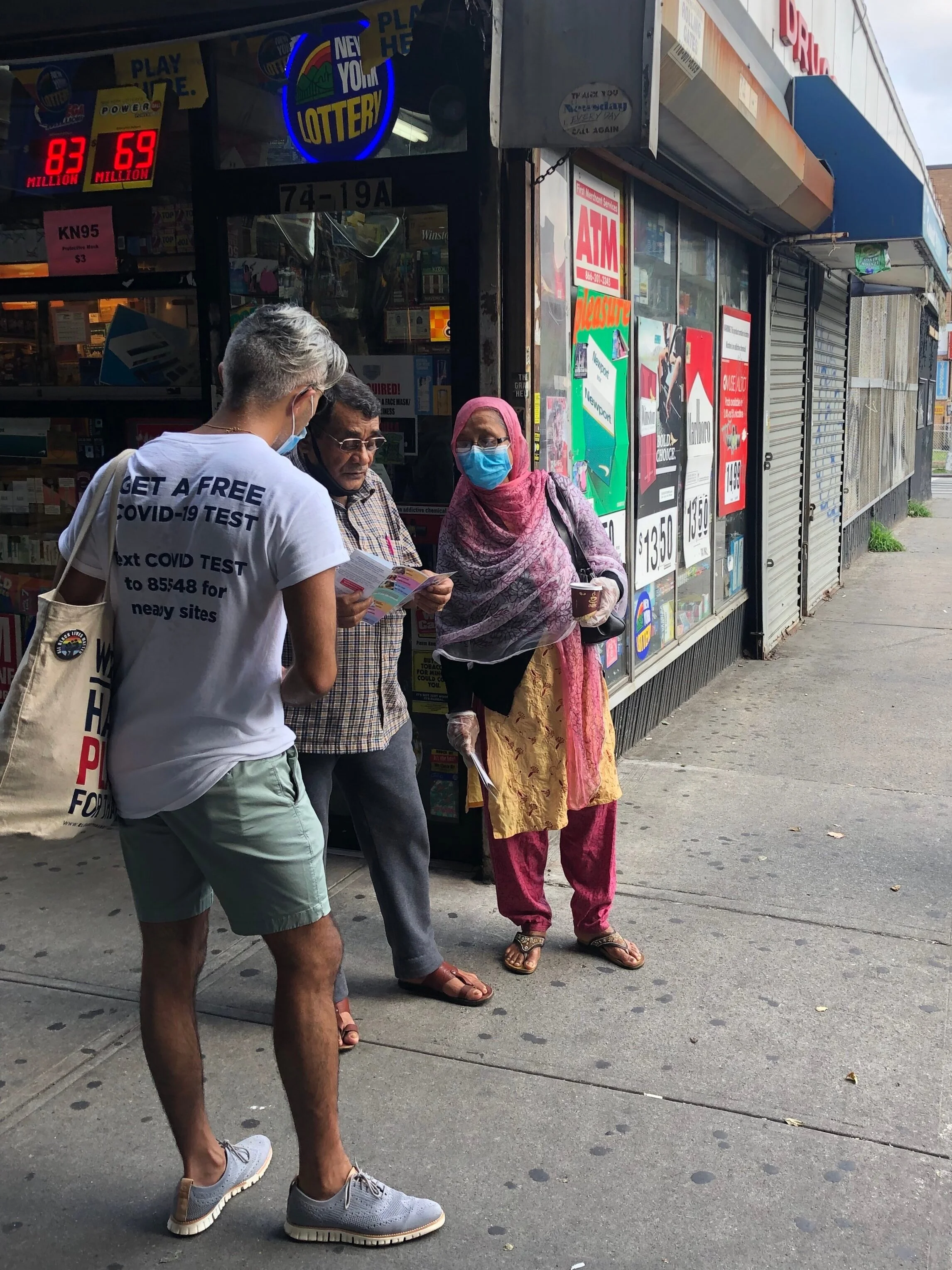 City census team partners with COVID testing corps for Queens outreach