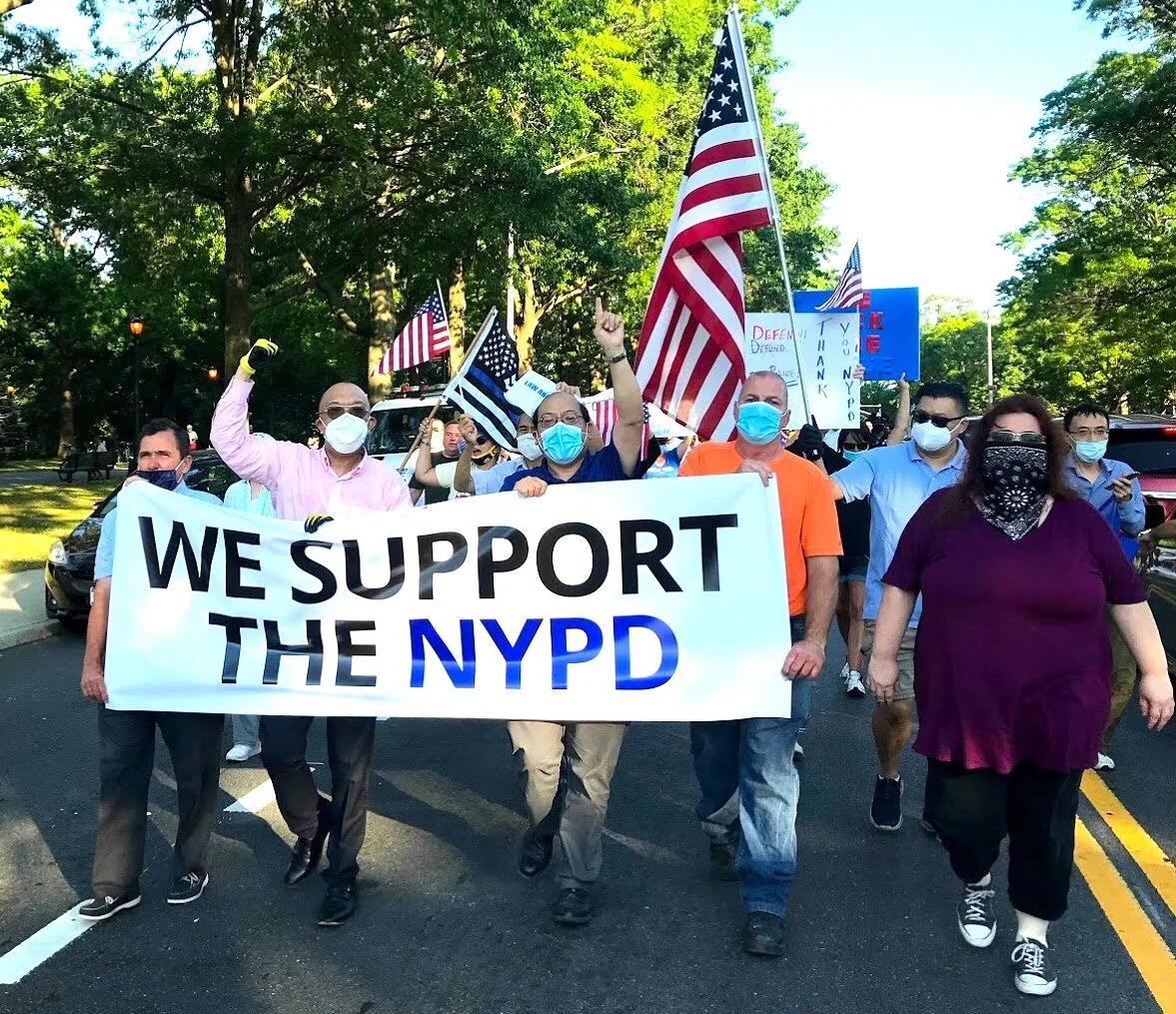 Pro-cop motorists plan ‘honking caravan’ through Central Queens&nbsp;