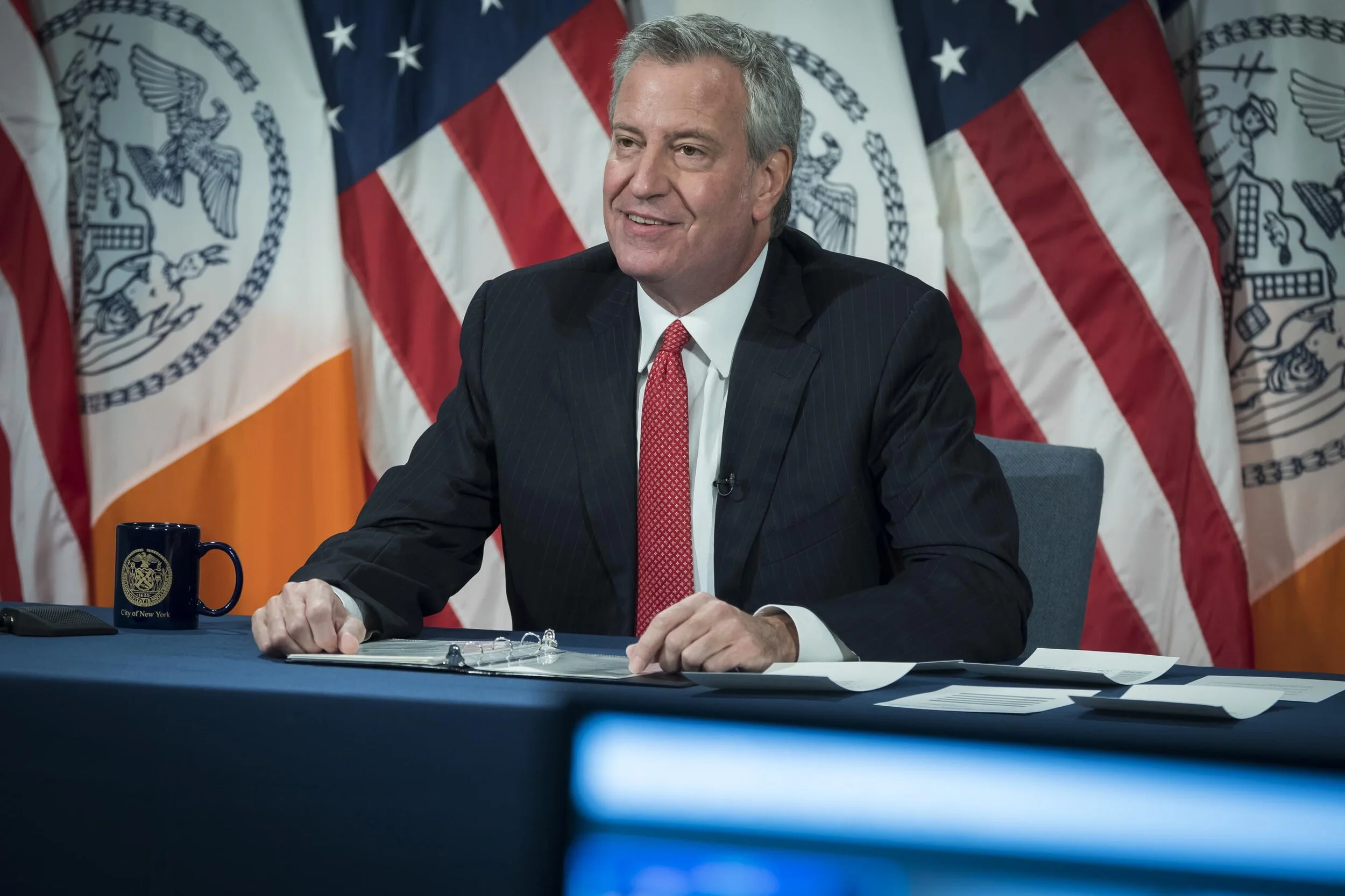 De Blasio again blames court system for crime spike