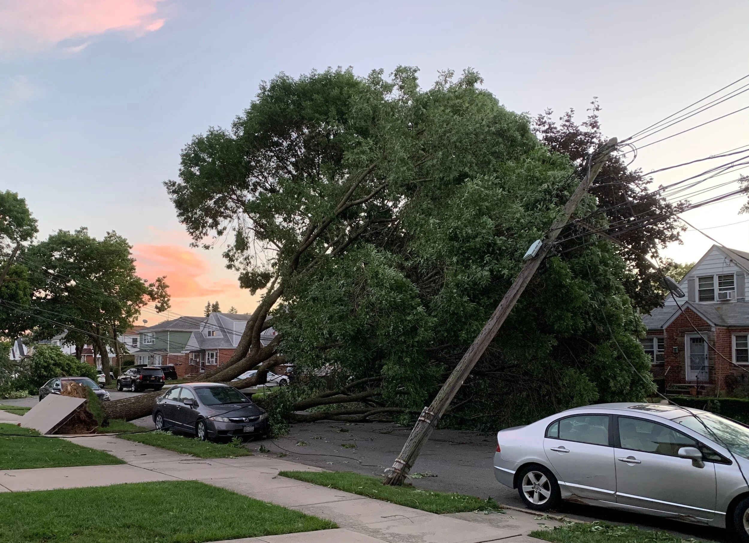 57,000 Queens households lost power during Tuesday's tropical storm